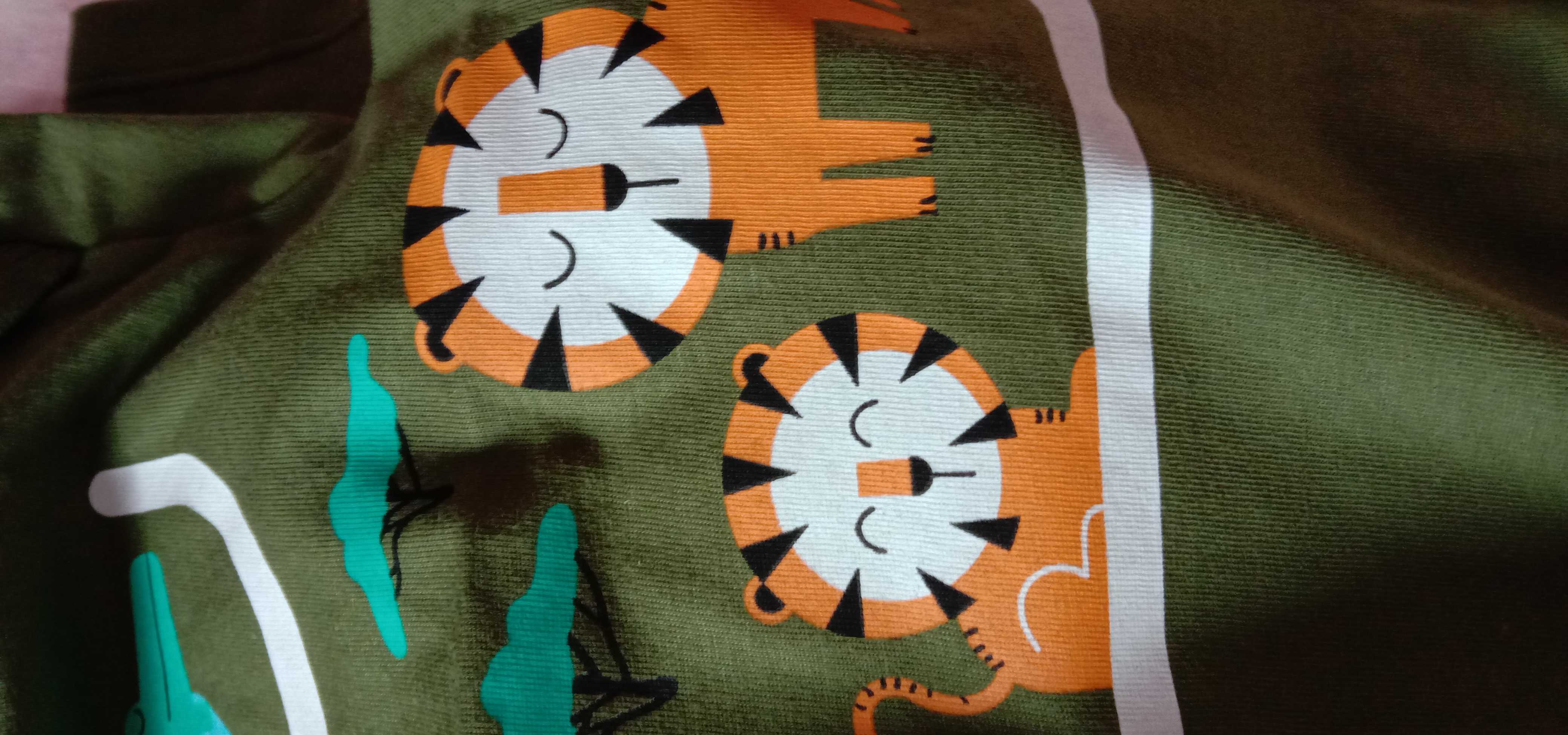 Фотография покупателя товара Боди Крошка Я "Safari. Animals", зелёный, р. 22, рост 62-68 см - Фото 1