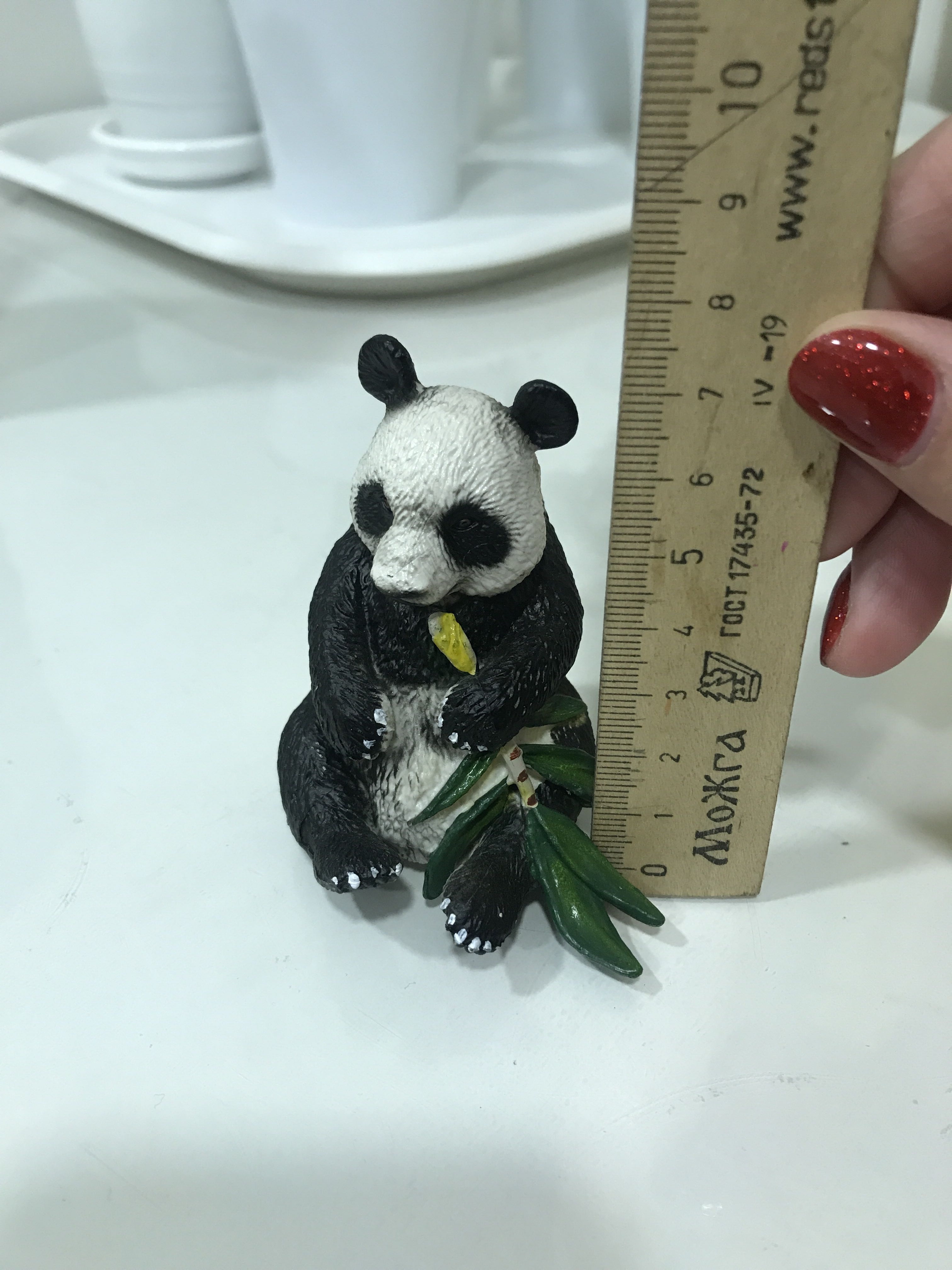 Фотография покупателя товара Фигурка животного «Панда» - Фото 1