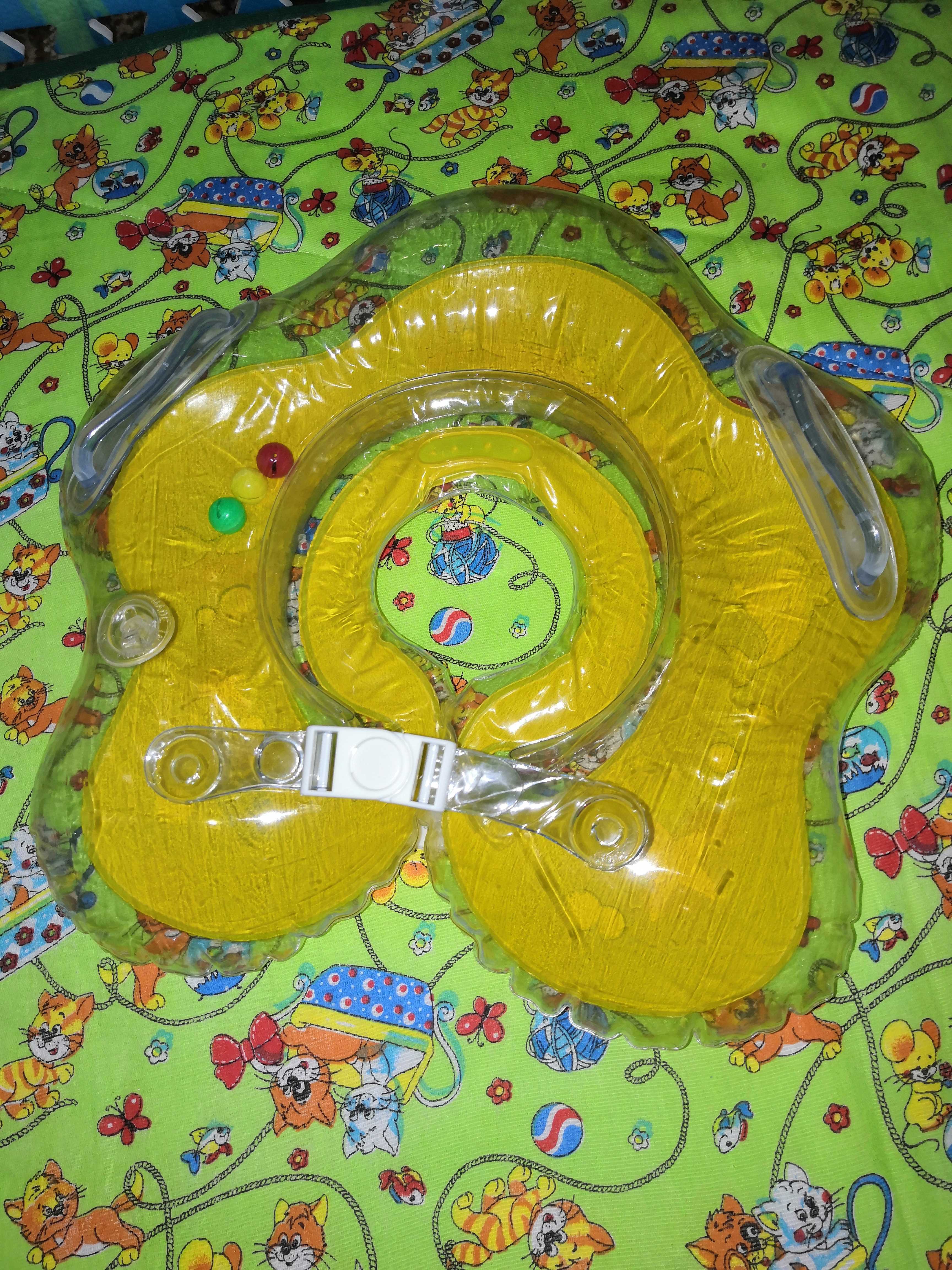 Фотография покупателя товара Круг детский на шею, для купания, «Подводный мир», цвет МИКС