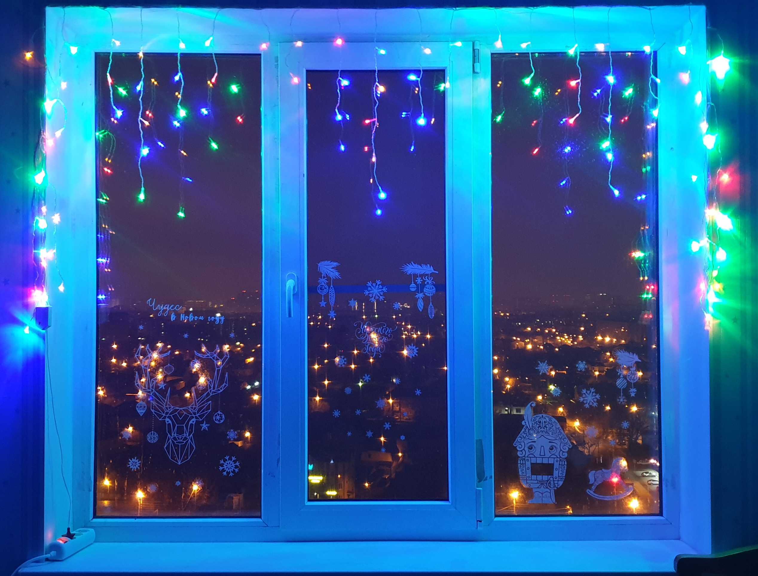 Фотография покупателя товара Гирлянда «Бахрома» 3 × 0.5 м, IP20, прозрачная нить, 80 LED, свечение тёплое белое, 8 режимов, 220 В - Фото 60