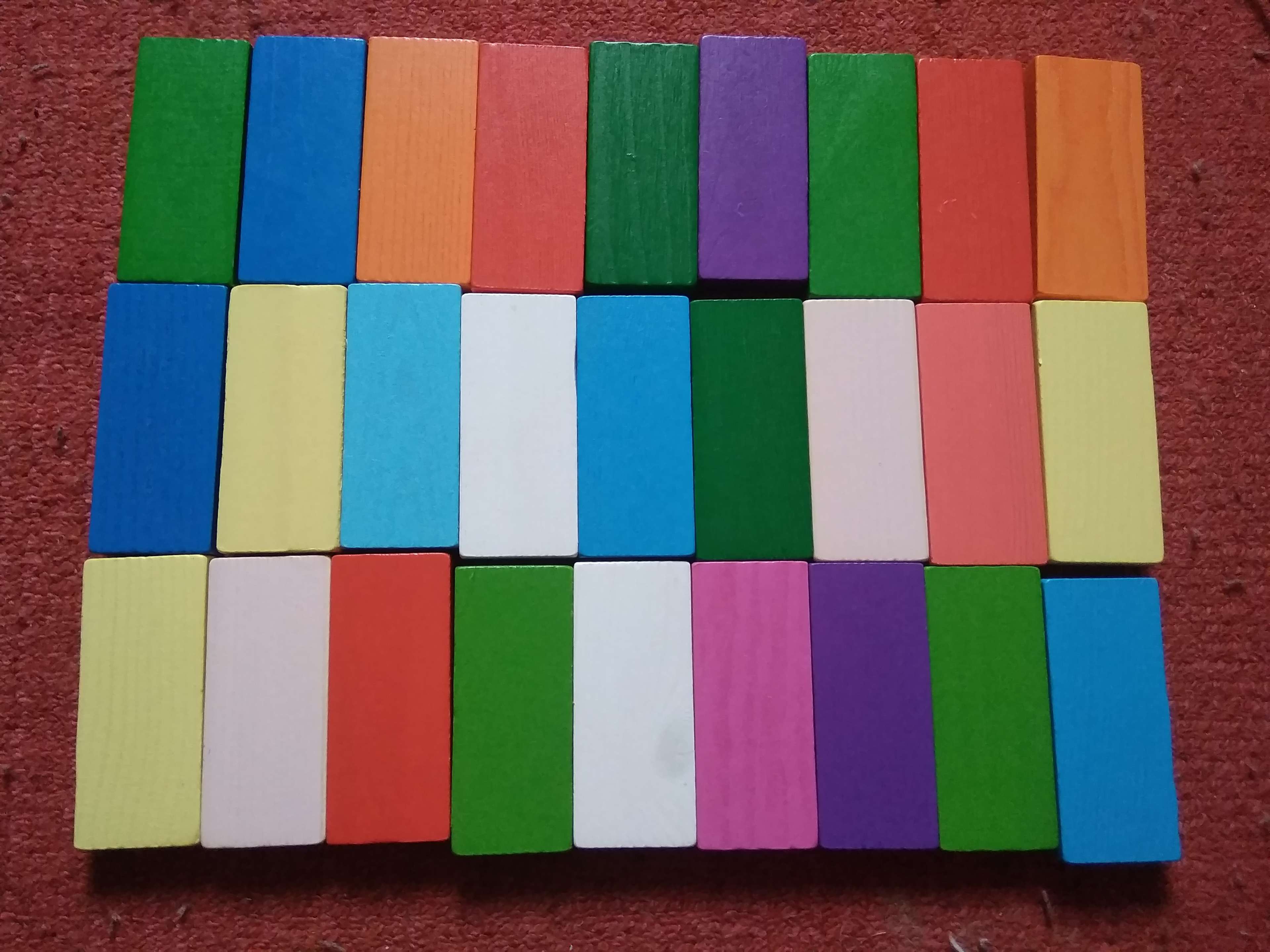 Фотография покупателя товара Плашки цветные, 28 элементов - Фото 11
