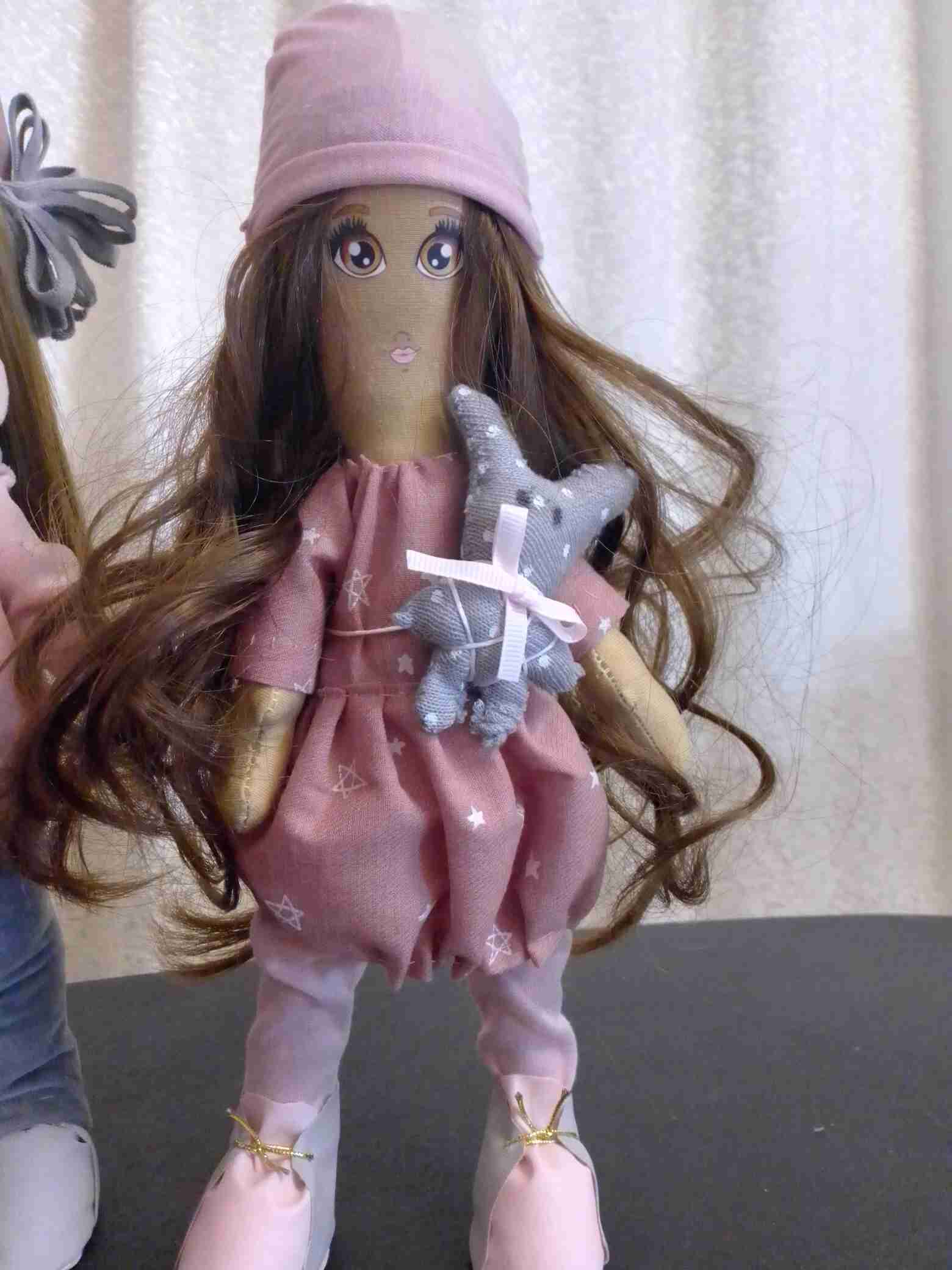 Фотография покупателя товара Набор для шитья. Интерьерная кукла «Лана», 30 см - Фото 1