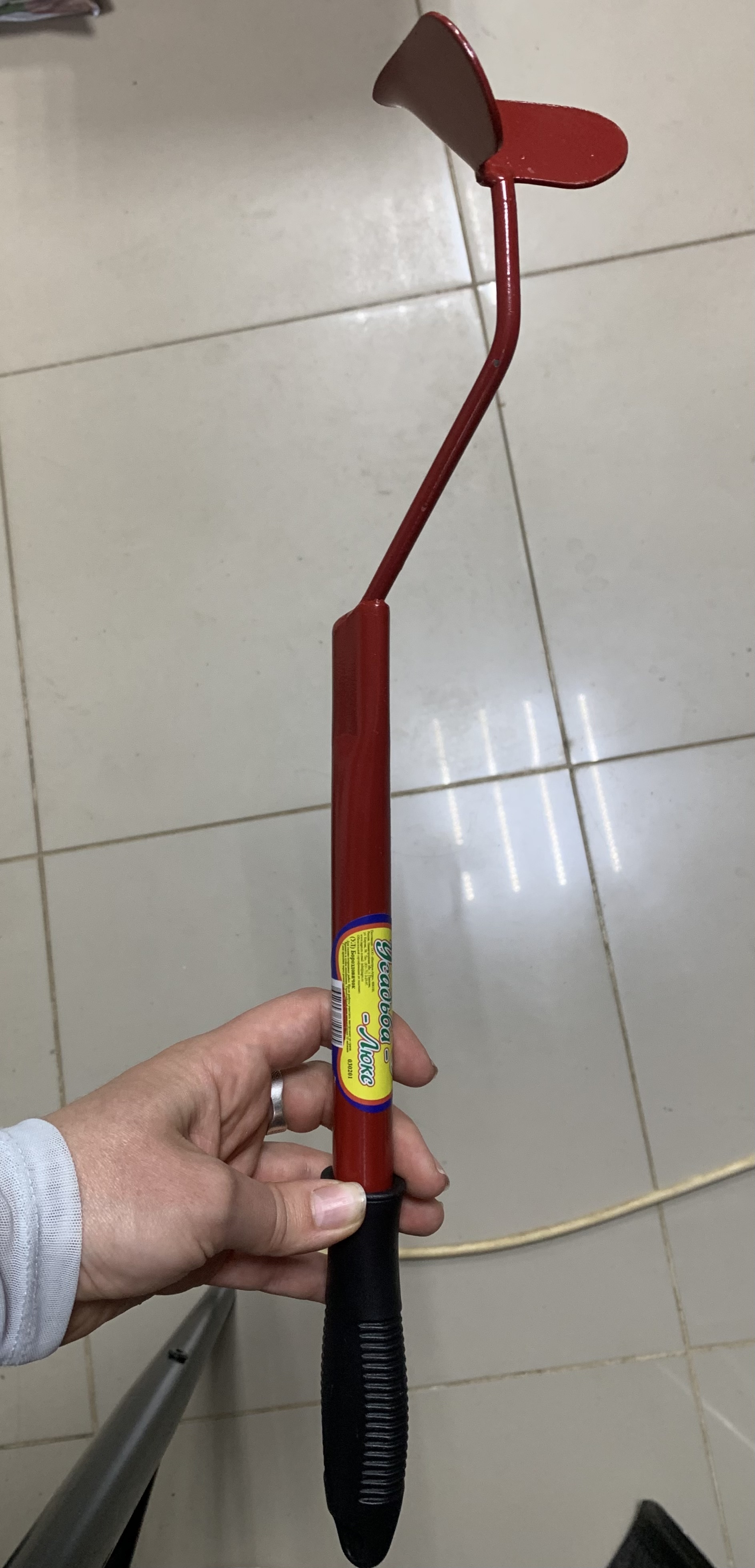 Фотография покупателя товара Бороздовичок, длина 43 см, пластиковая ручка - Фото 2