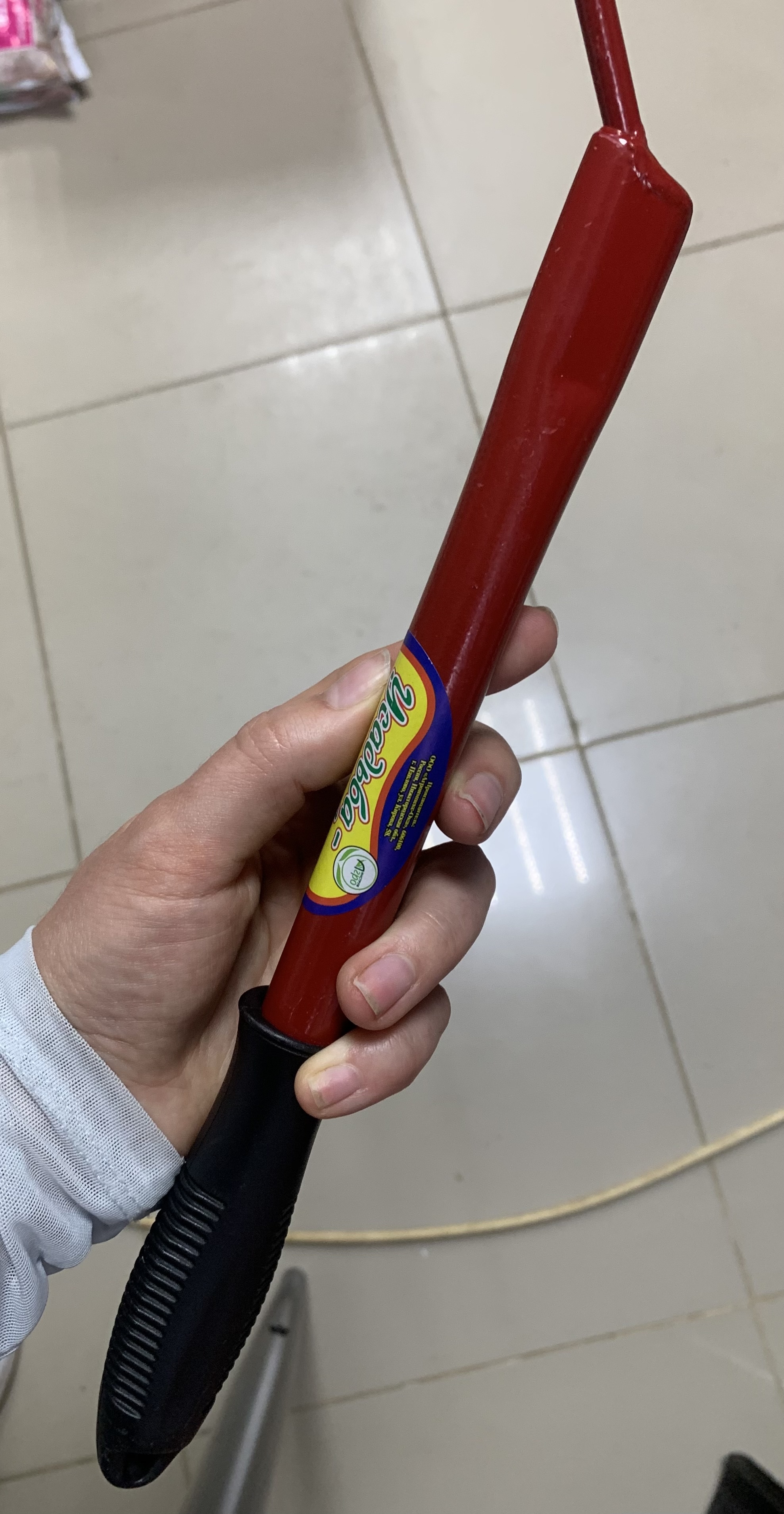 Фотография покупателя товара Бороздовичок, длина 43 см, пластиковая ручка - Фото 1