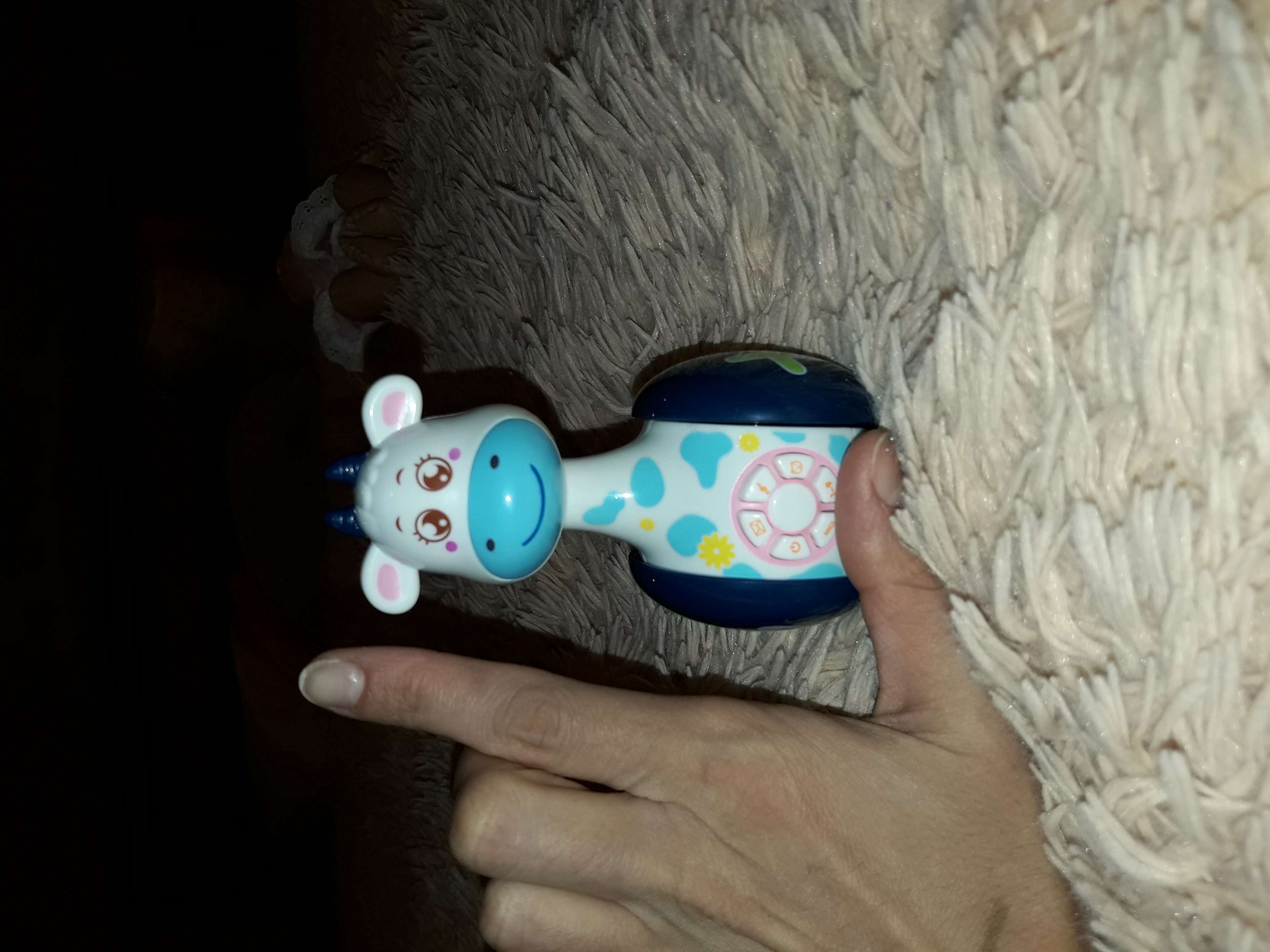 Фотография покупателя товара Развивающая игрушка «Музыкальная неваляшка: Коровка Муму», звук, свет - Фото 31