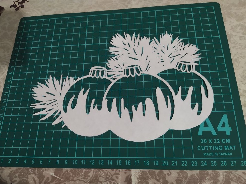 Фотография покупателя товара Мат для резки, 60 × 45 см, А2, цвет зелёный, DK-002 - Фото 4