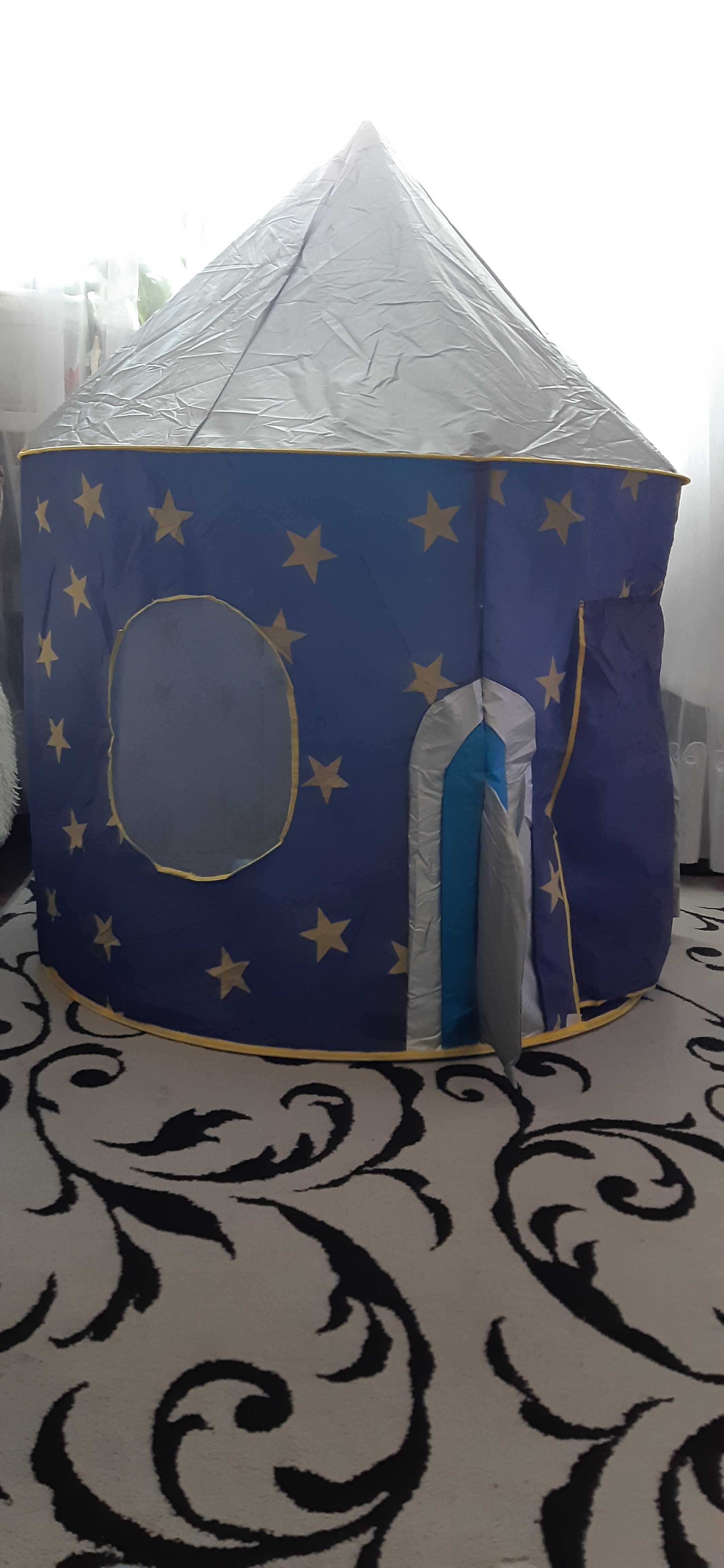 Фотография покупателя товара Палатка детская «Ракета», 135 × 105 × 105 см