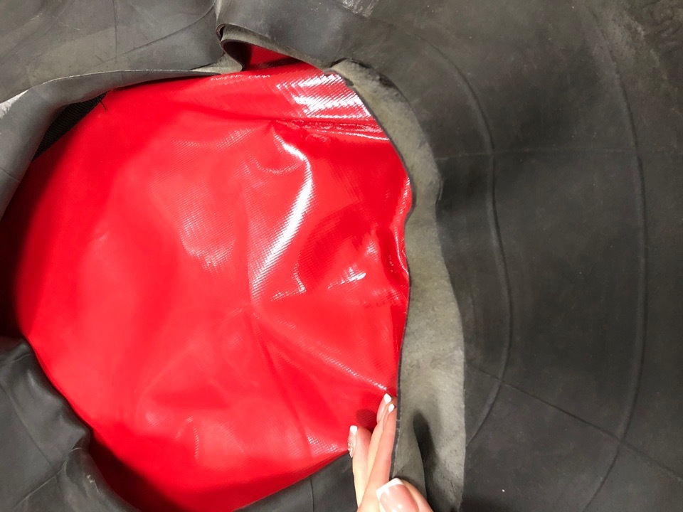 Фотография покупателя товара Тюбинг-ватрушка «Хохлома», диаметр чехла 93 см, тент/тент - Фото 1