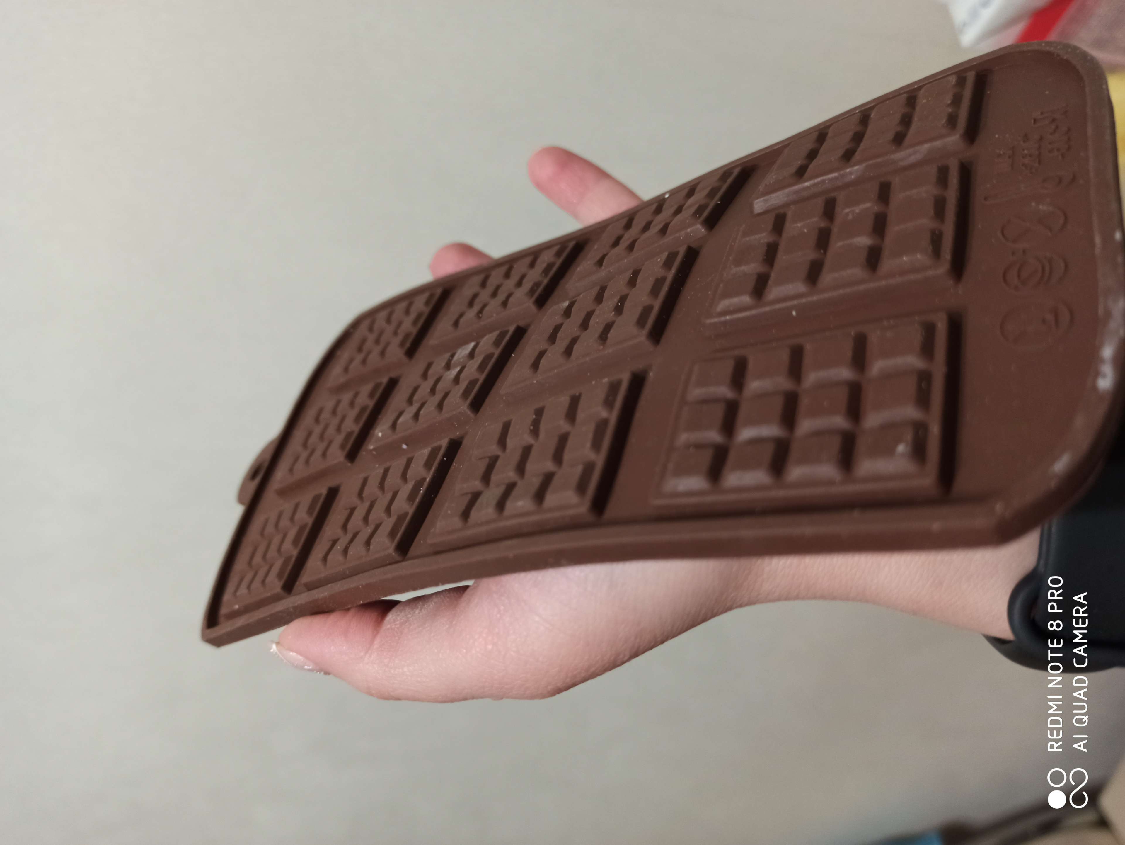 Фотография покупателя товара Форма для шоколада Доляна «Плитка», силикон, 21×11 см, 12 ячеек (2,7×3,9 см), цвет коричневый - Фото 107