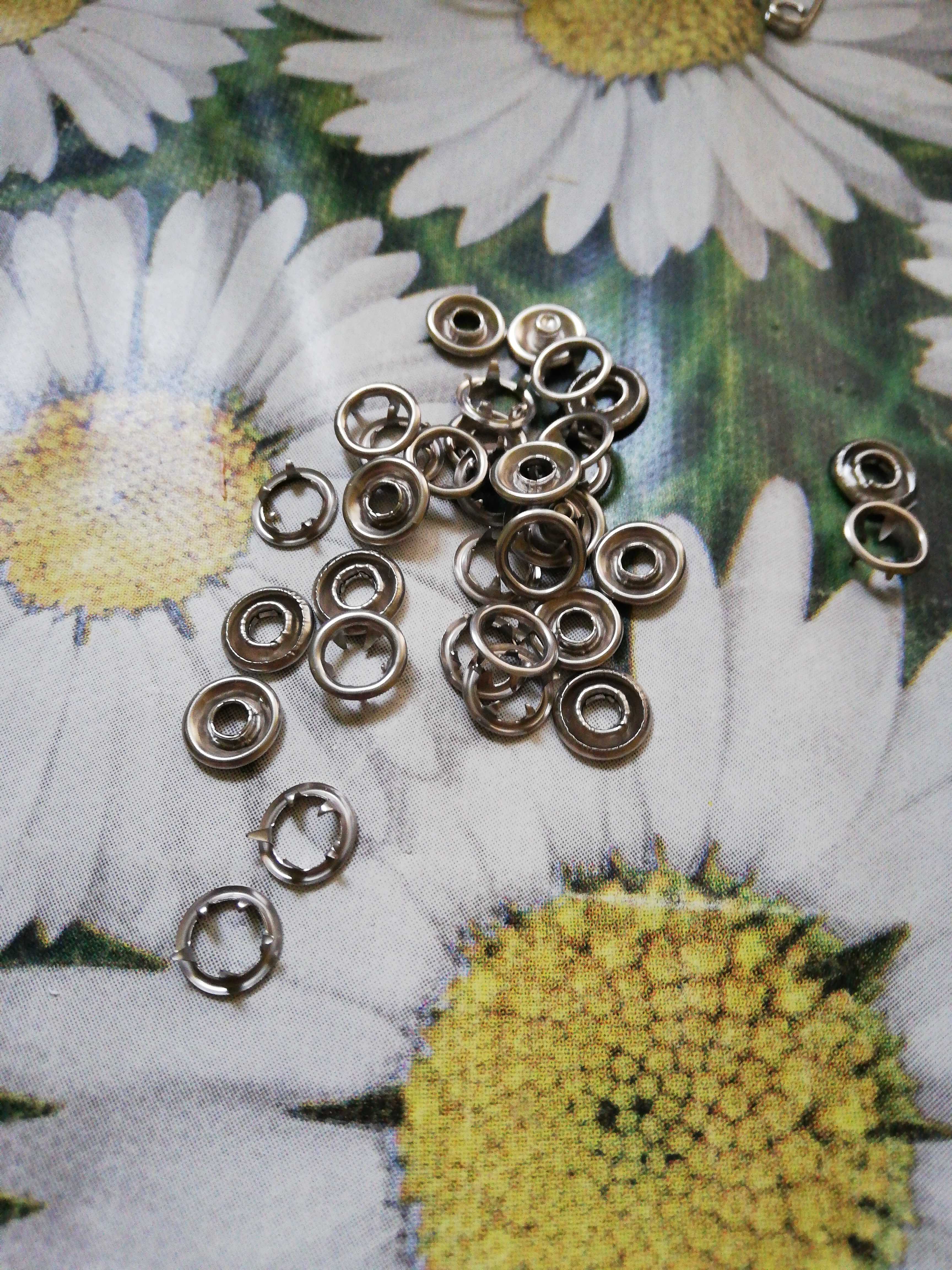 Фотография покупателя товара Кнопки рубашечные, d = 9,5 мм, 1000 шт, цвет серебряный - Фото 4