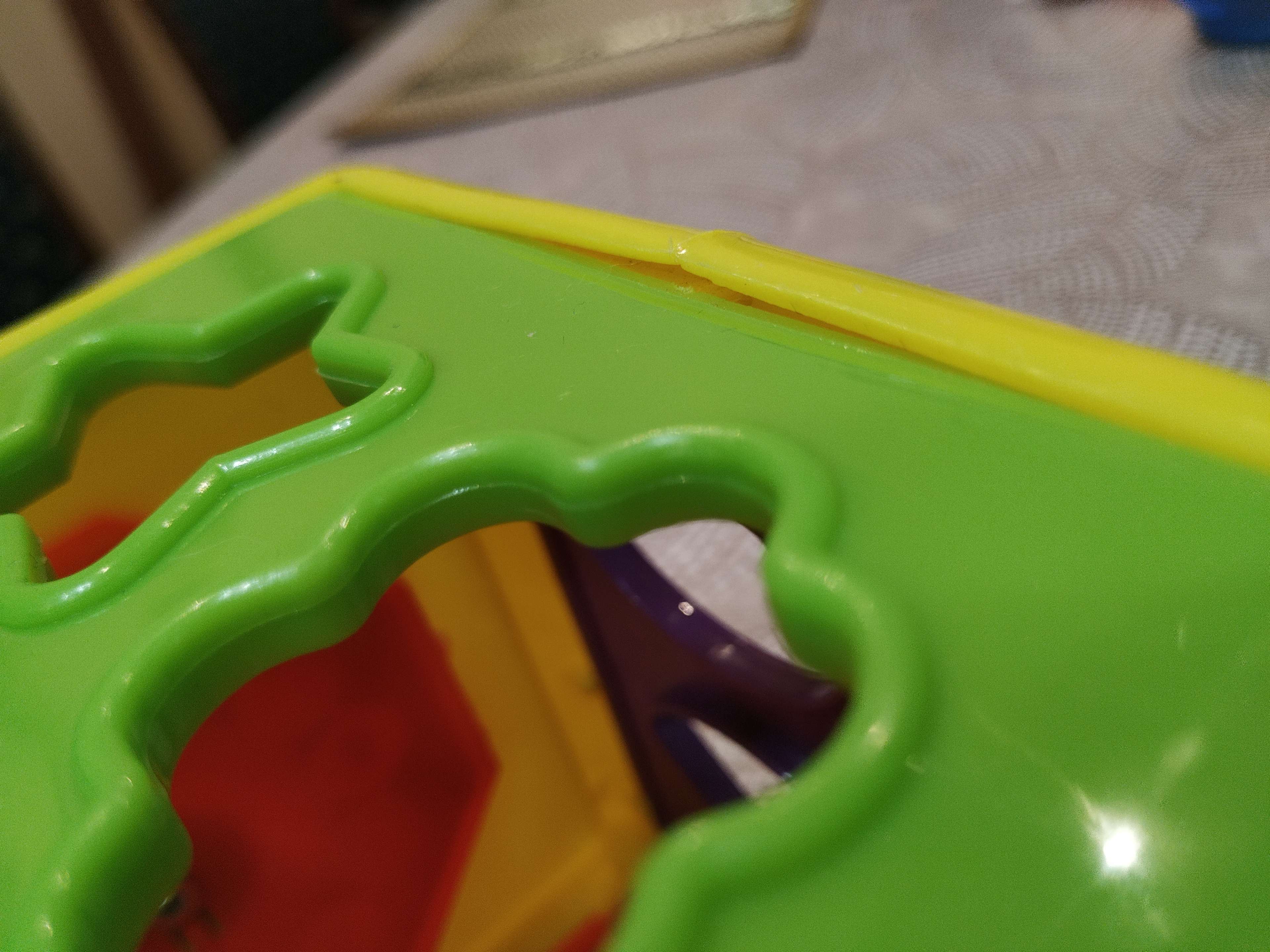 Фотография покупателя товара Развивающая игрушка сортер-каталка «Домик», цвета МИКС