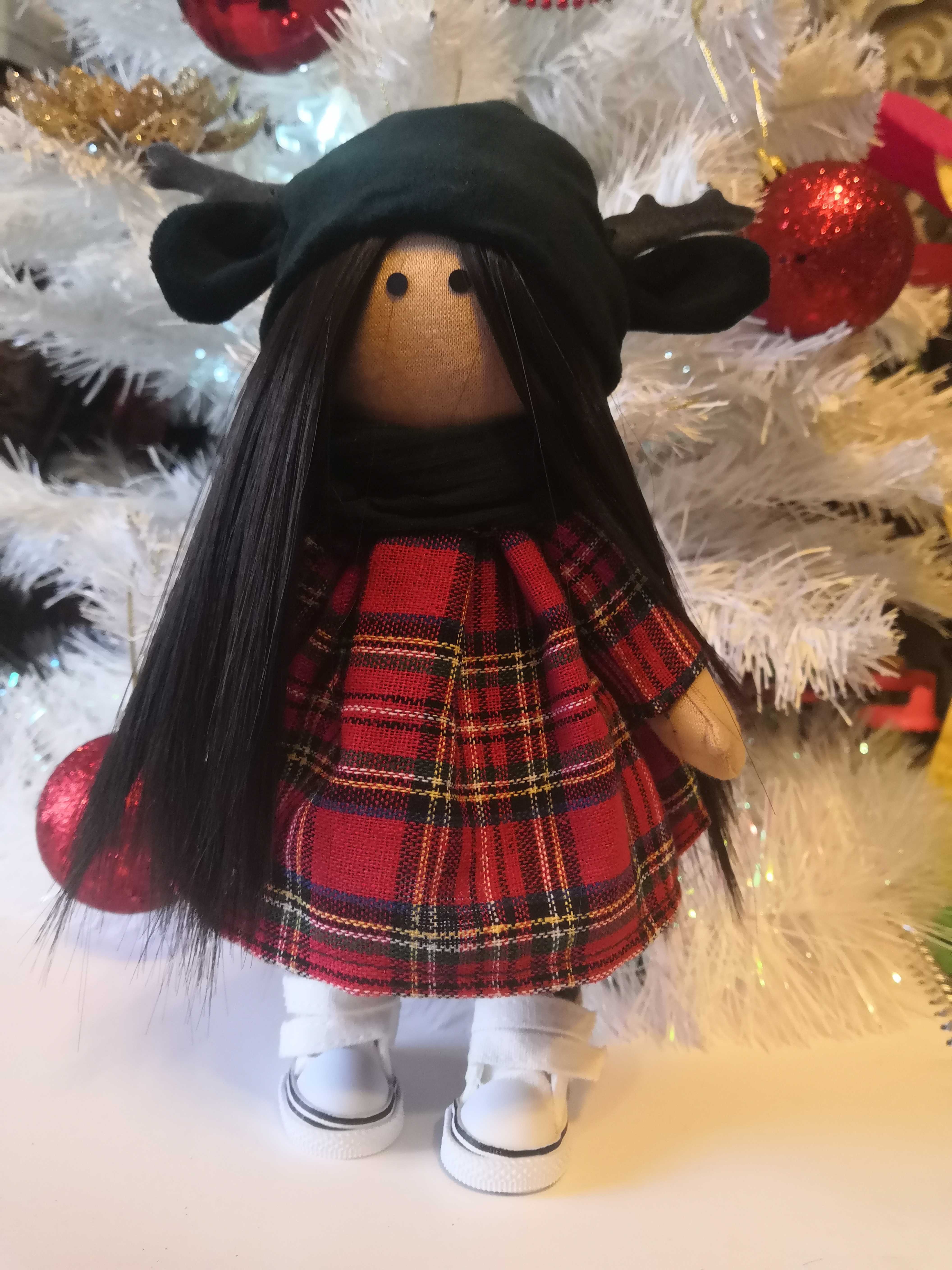 Фотография покупателя товара Интерьерная кукла «Лейн», набор для шитья, 17 × 5 × 15 см - Фото 3