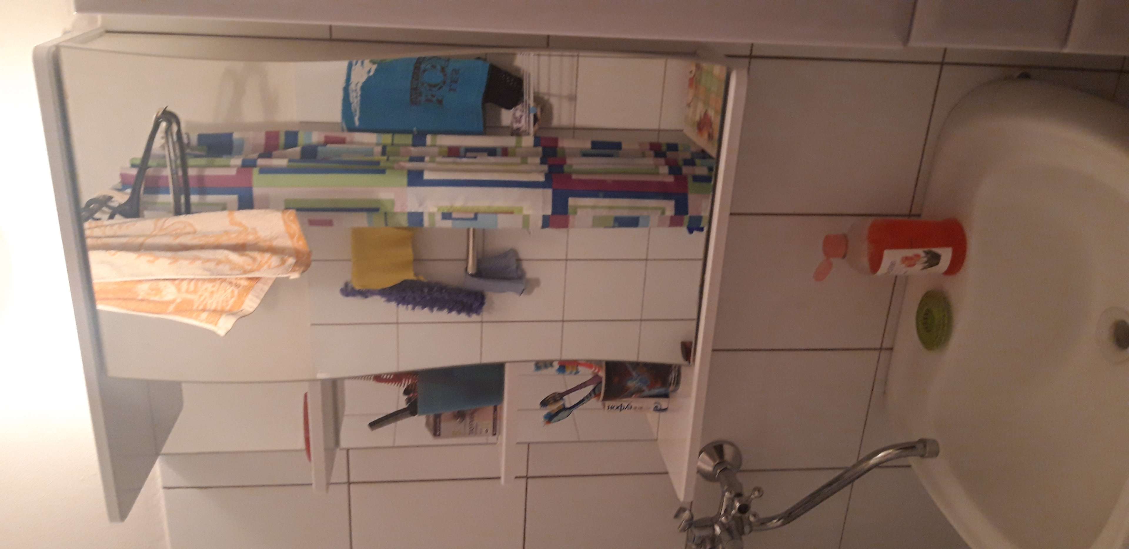 Фотография покупателя товара Зеркало-шкаф "Волна" 550 левое - Фото 2