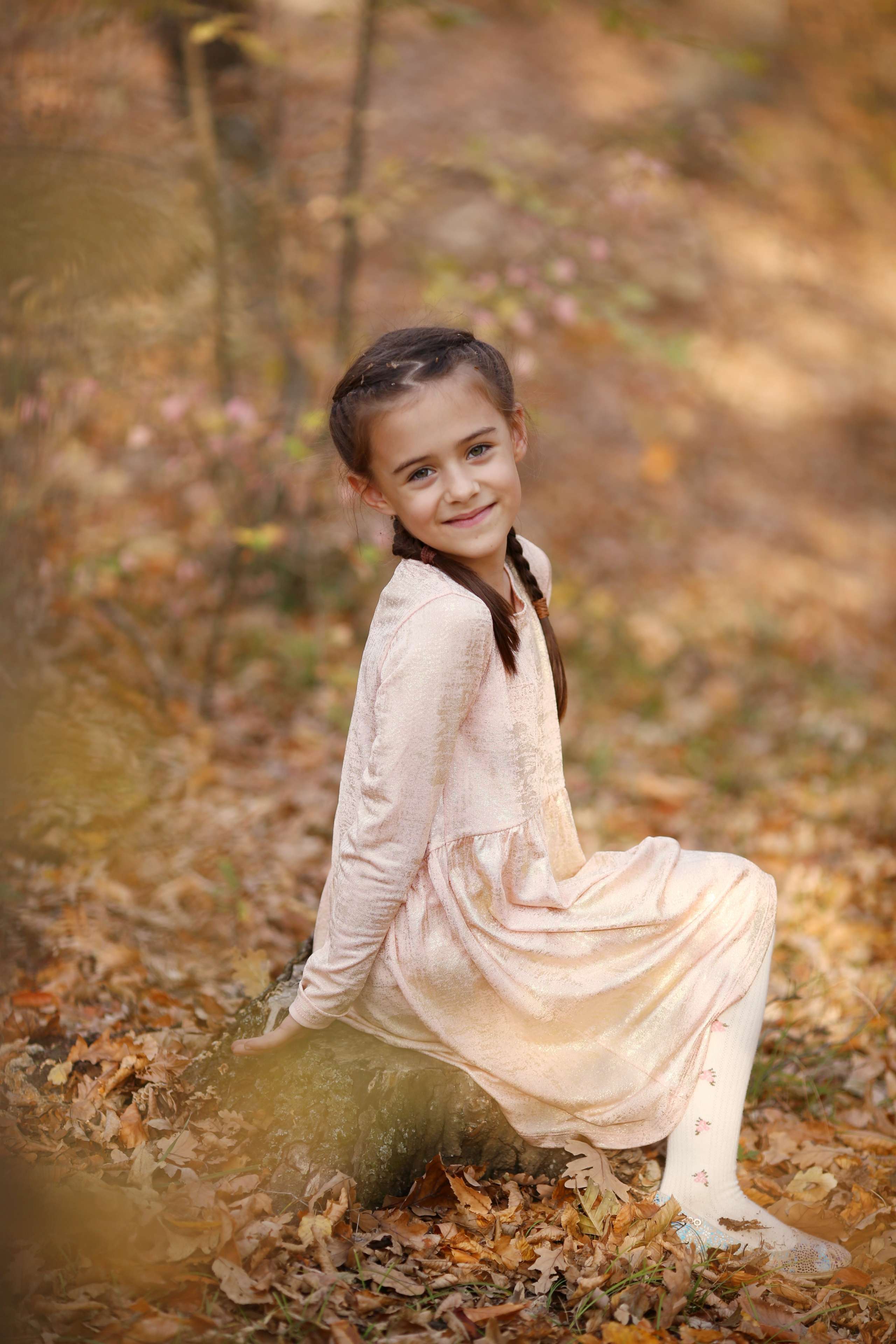 Фотография покупателя товара Платье для девочки KAFTAN, персик, рост 104-110 (30), 3-4 года