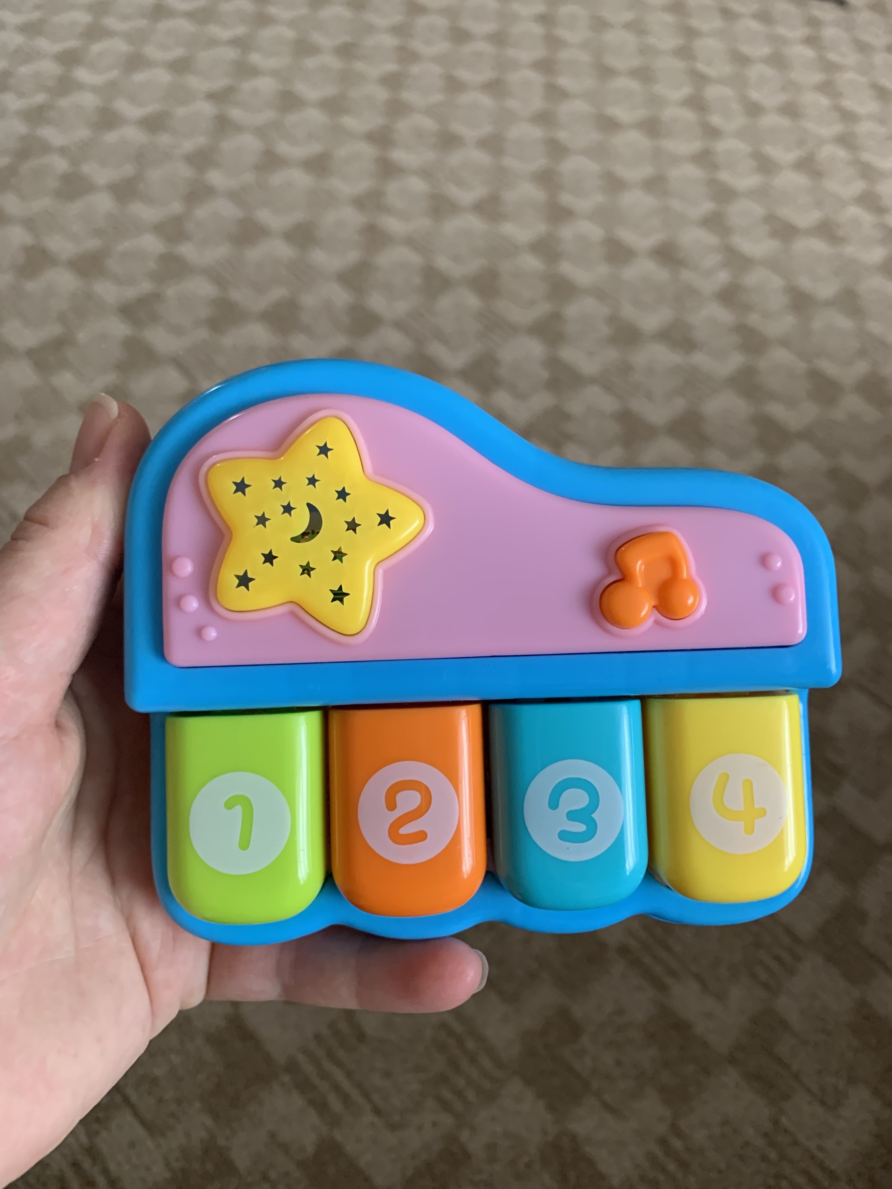 Фотография покупателя товара Музыкальная игрушка «Пианино», световые и звуковые эффекты - Фото 8