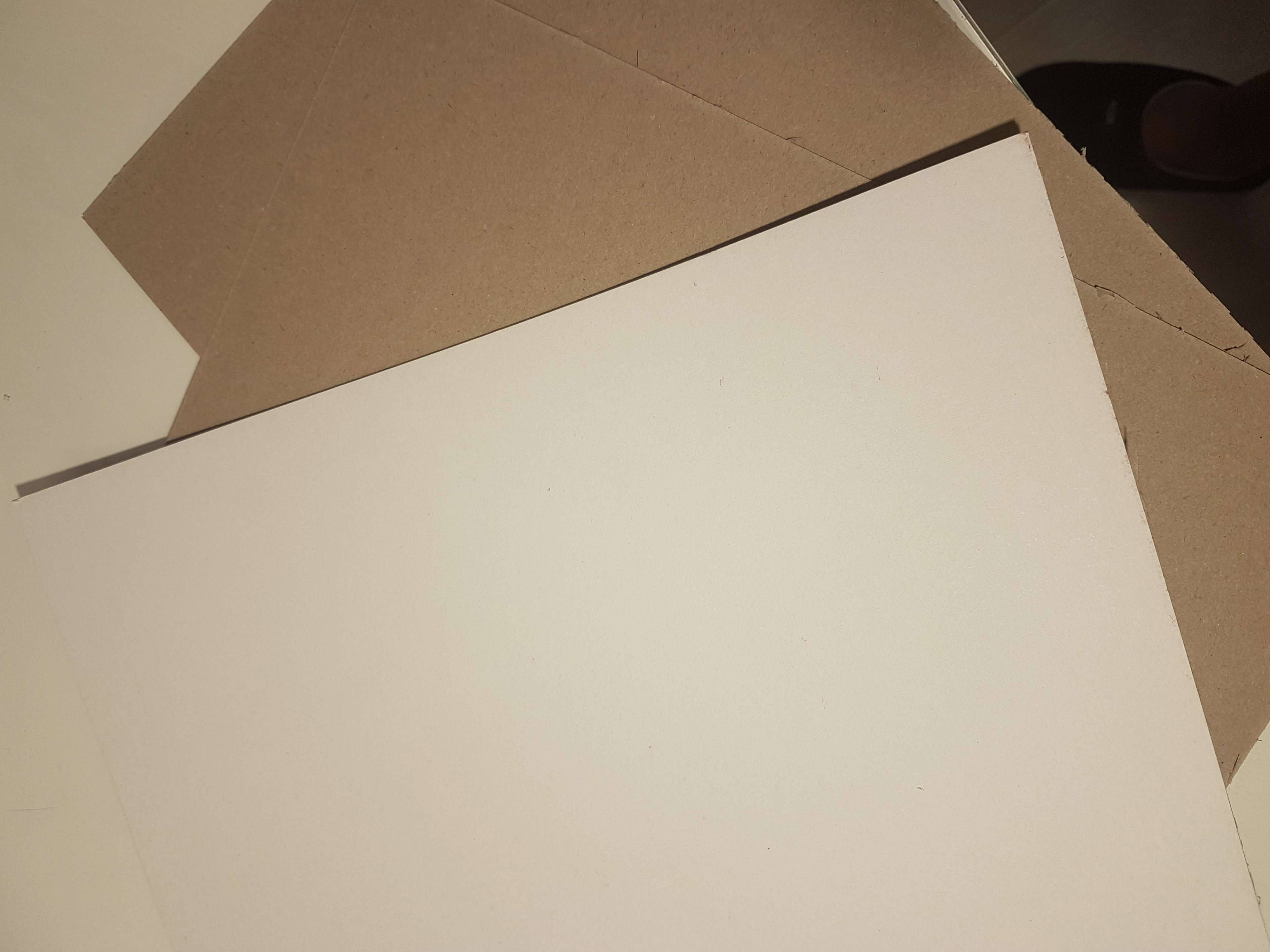 Фотография покупателя товара Картон переплётный (обложечный) 0.9 мм, 21 х 30 см, 540 г/м², белый