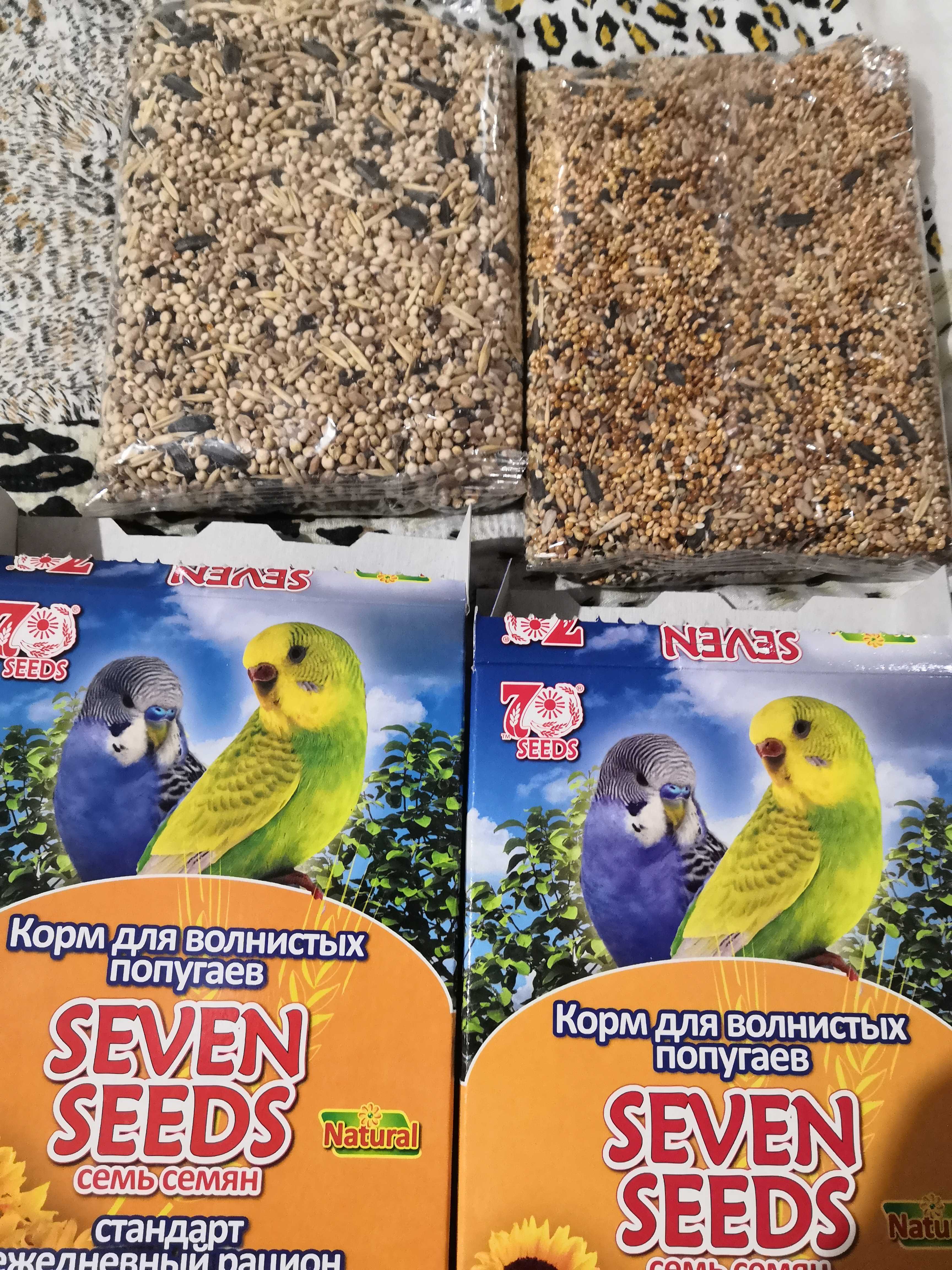 Фотография покупателя товара Корм Seven Seeds для волнистых попугаев, 500 г