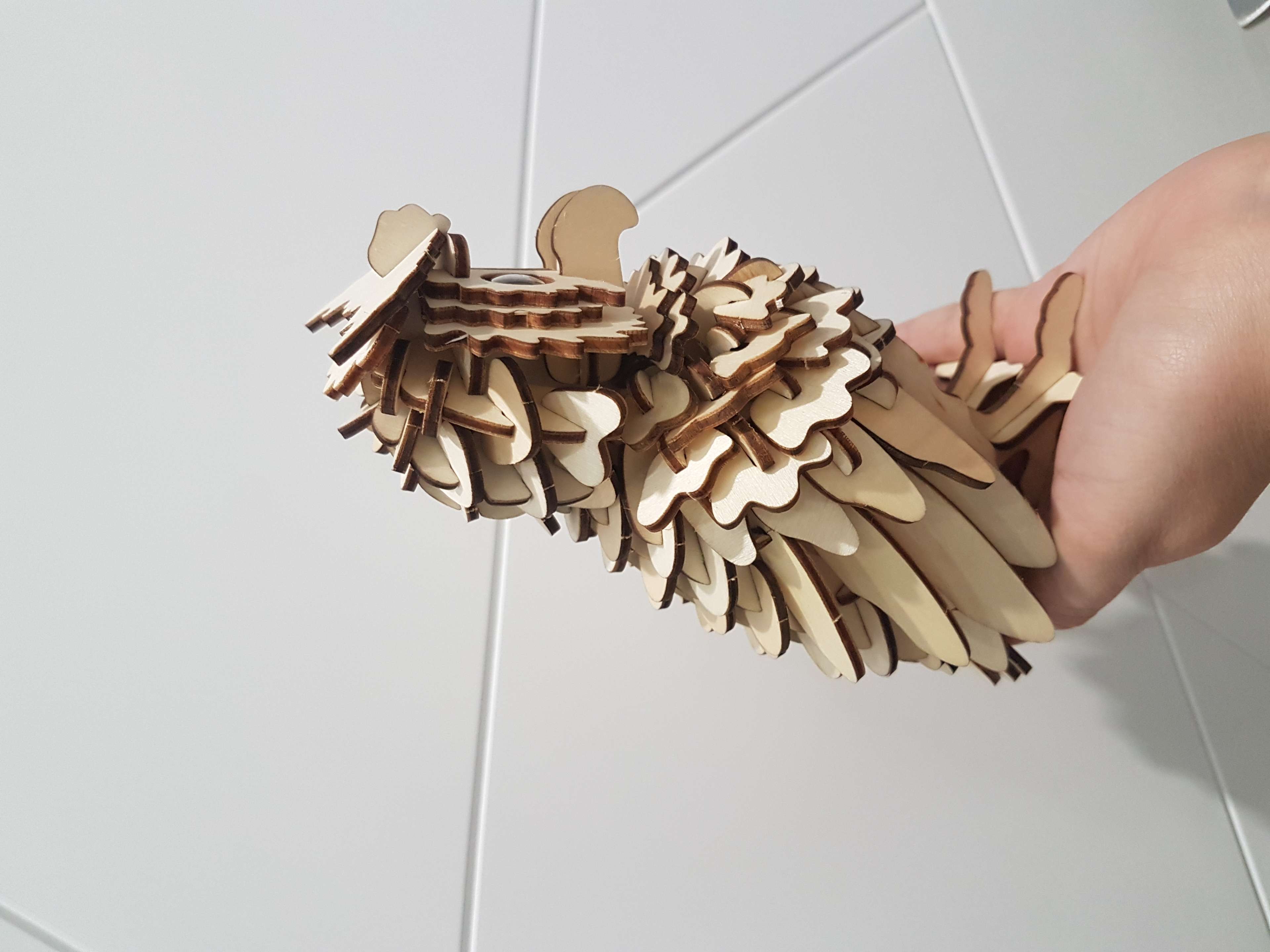 Фотография покупателя товара 3D-модель сборная деревянная Чудо-Дерево «Сова» - Фото 3