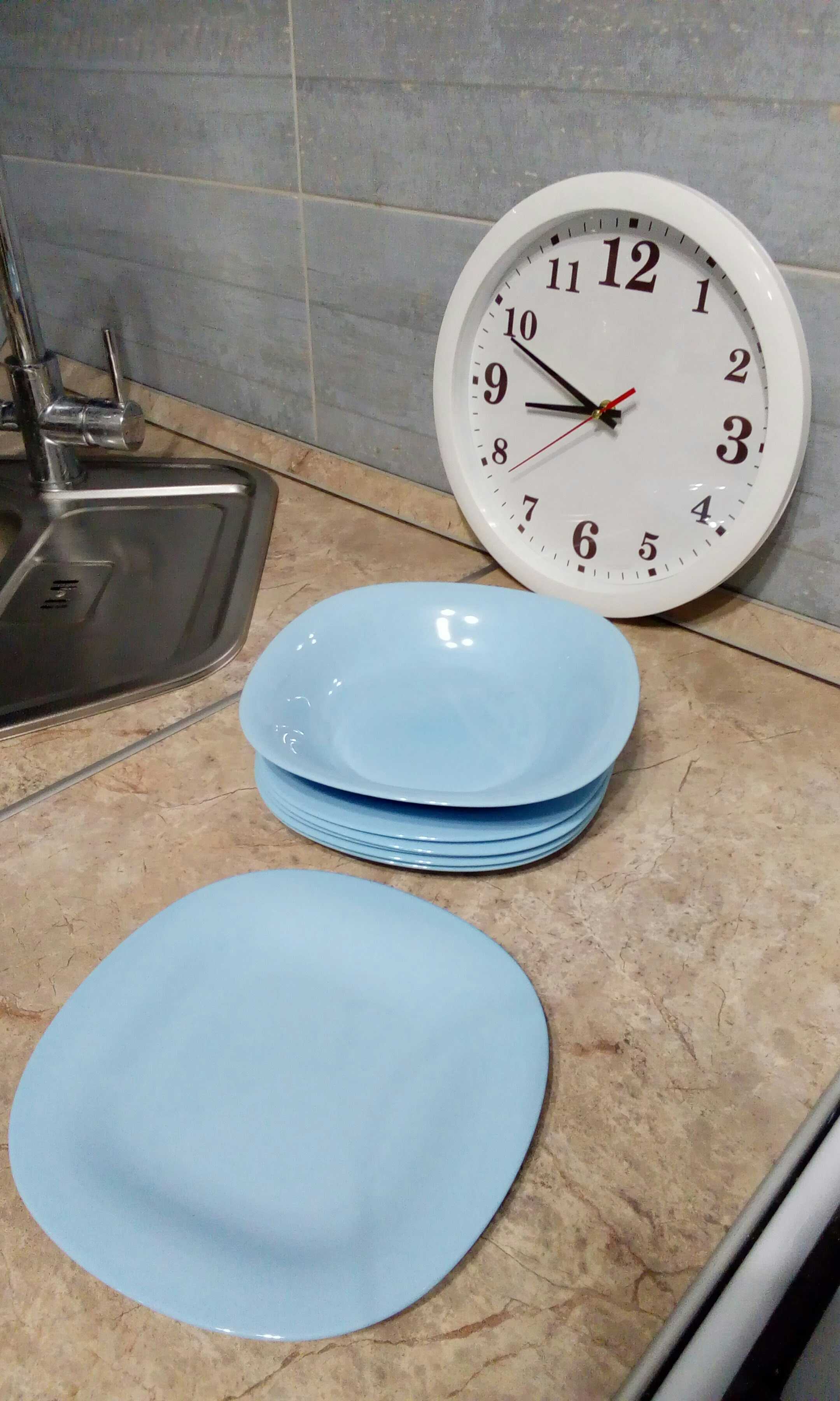 Фотография покупателя товара Сервиз столовый Carine Light, 18 предметов, цвет голубой