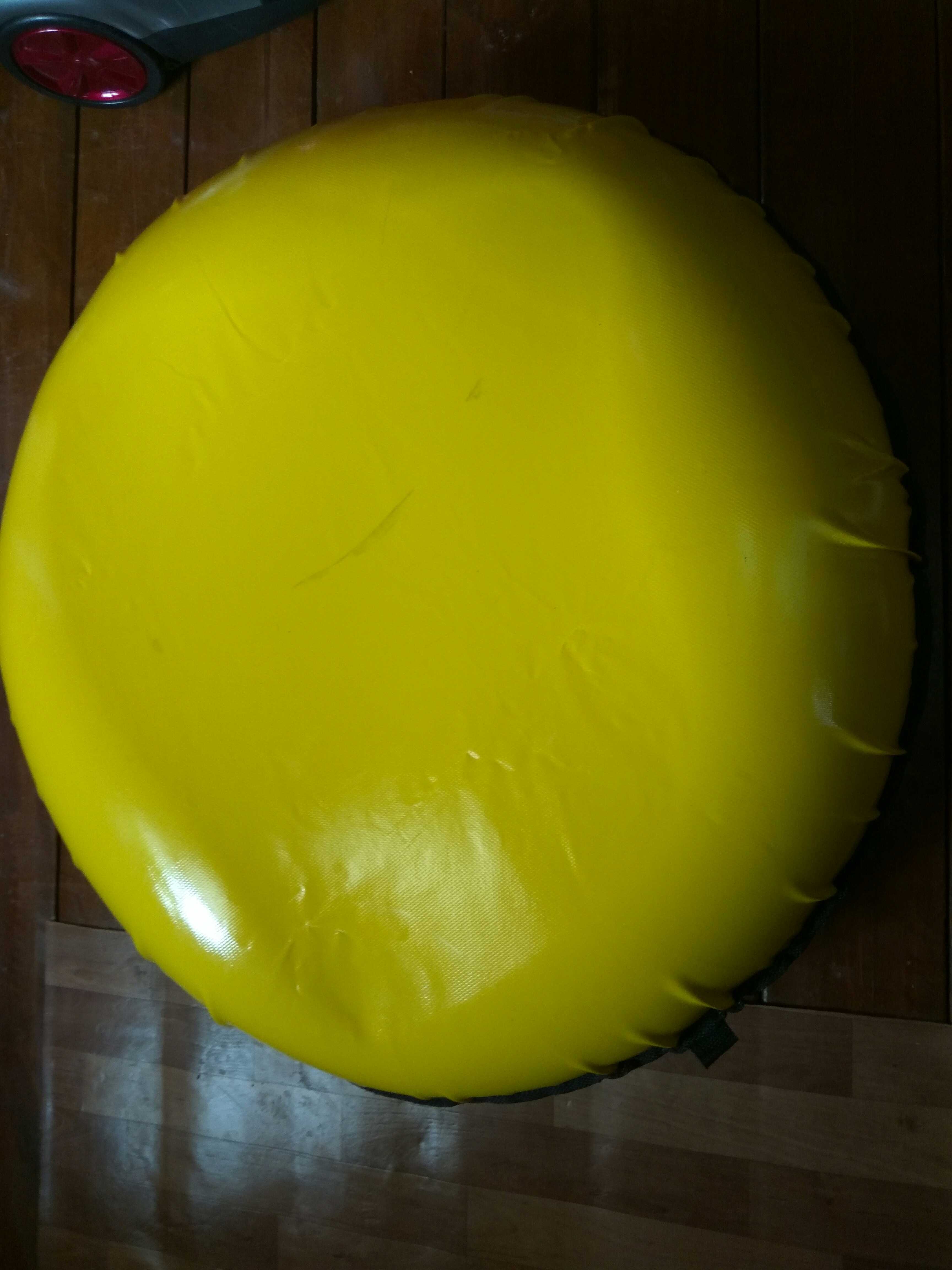 Фотография покупателя товара Тюбинг-ватрушка Winter Star «Вихрь», диаметр чехла 90 см, цвета МИКС - Фото 21