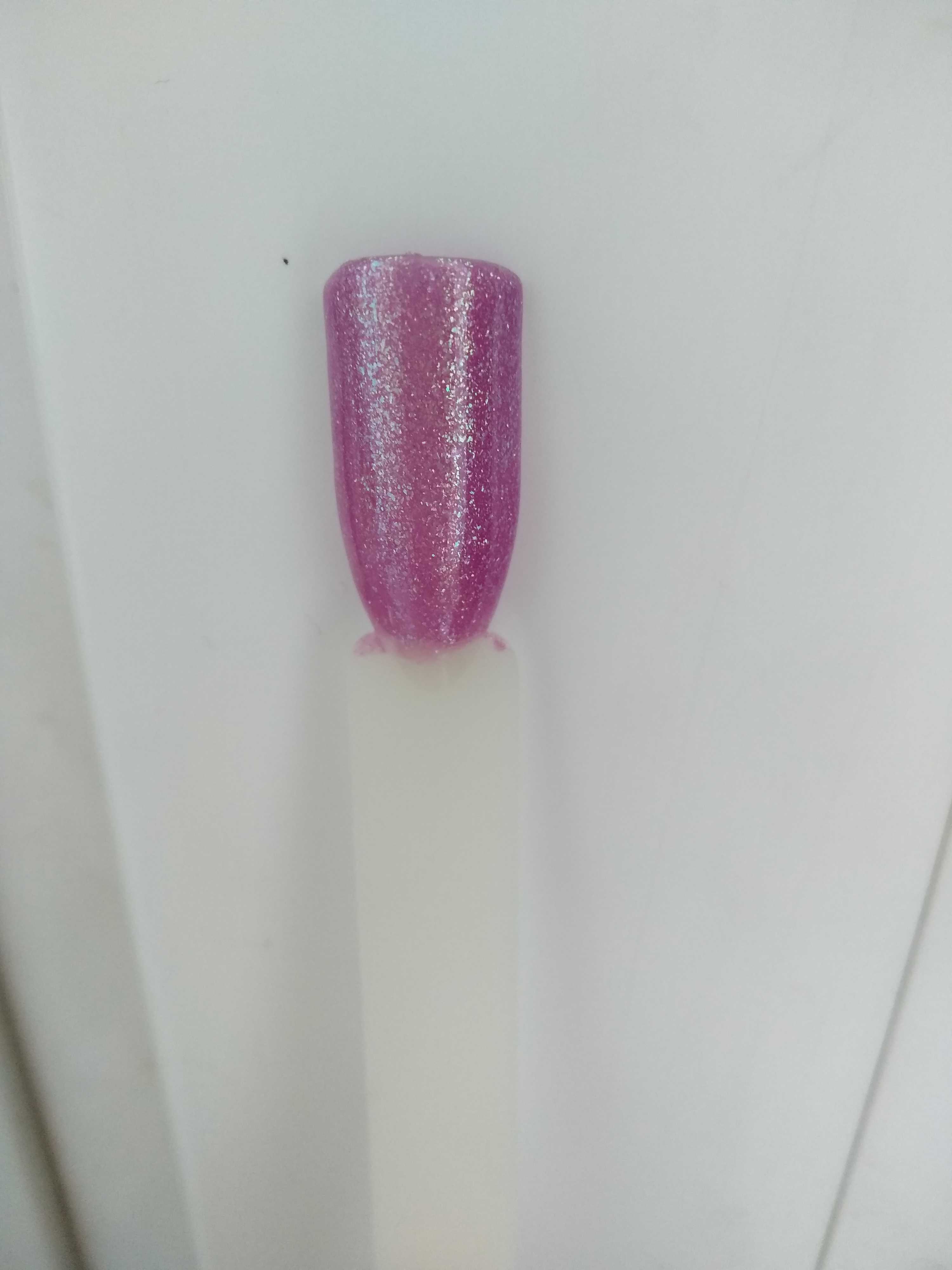 Фотография покупателя товара Гель-лак для ногтей "Горный хрусталь", трёхфазный LED/UV, 10мл, цвет 001 серебристый - Фото 26
