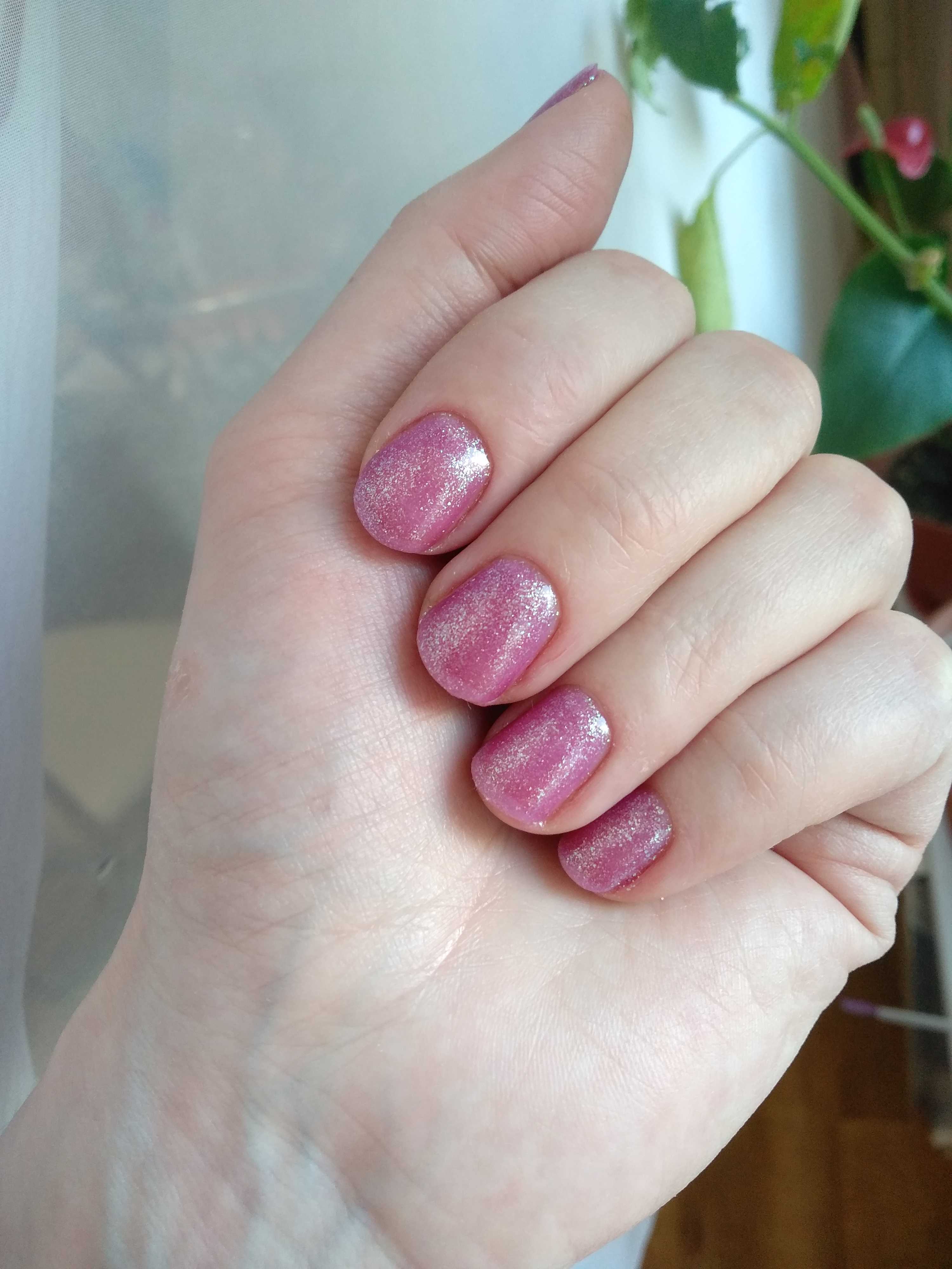 Фотография покупателя товара Гель-лак для ногтей "Горный хрусталь", трёхфазный LED/UV, 10мл, цвет 002 розовый - Фото 26