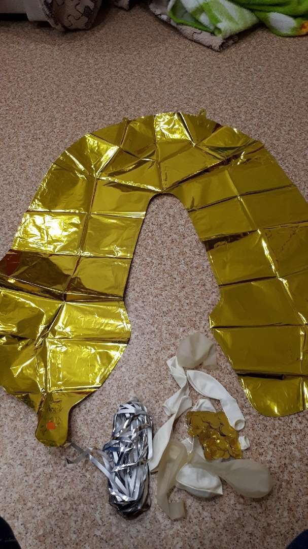 Фотография покупателя товара Фонтан из шаров «30 лет», с конфетти, латекс, фольга,14 шт. - Фото 8