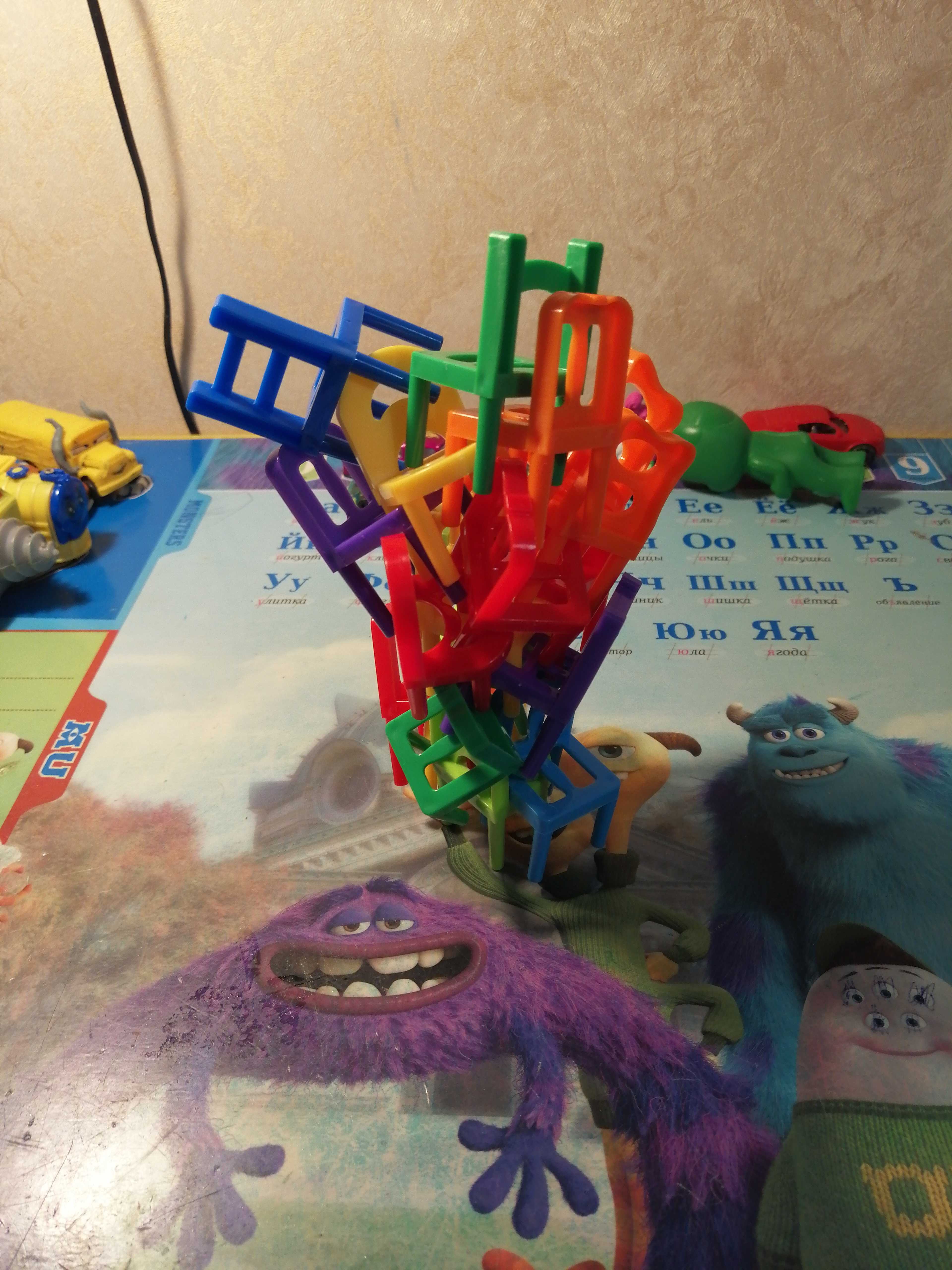 Фотография покупателя товара Настольная игра «На 4 ногах», 18 стульев, 8 цветов - Фото 82