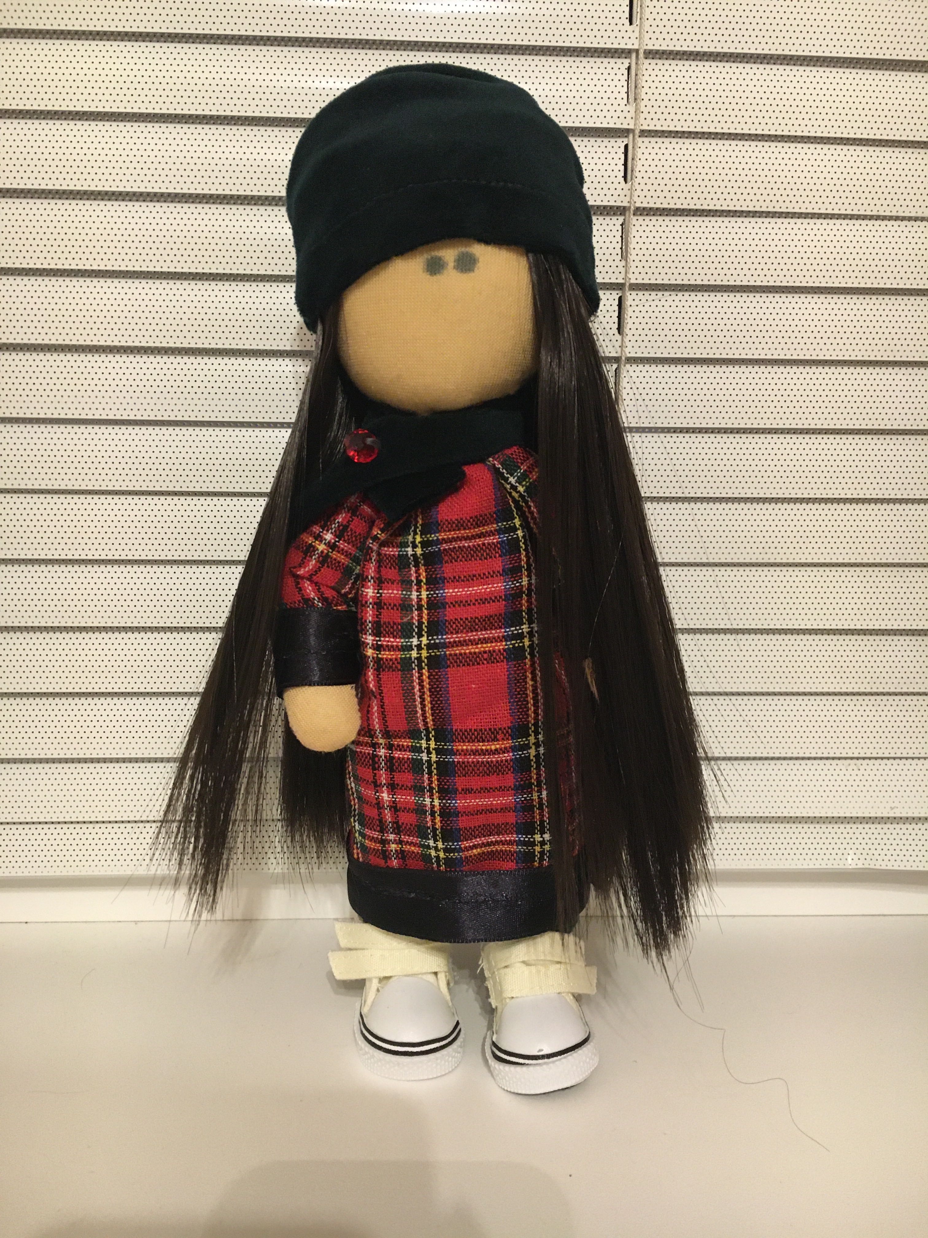 Фотография покупателя товара Интерьерная кукла «Лейн», набор для шитья, 17 × 5 × 15 см - Фото 8