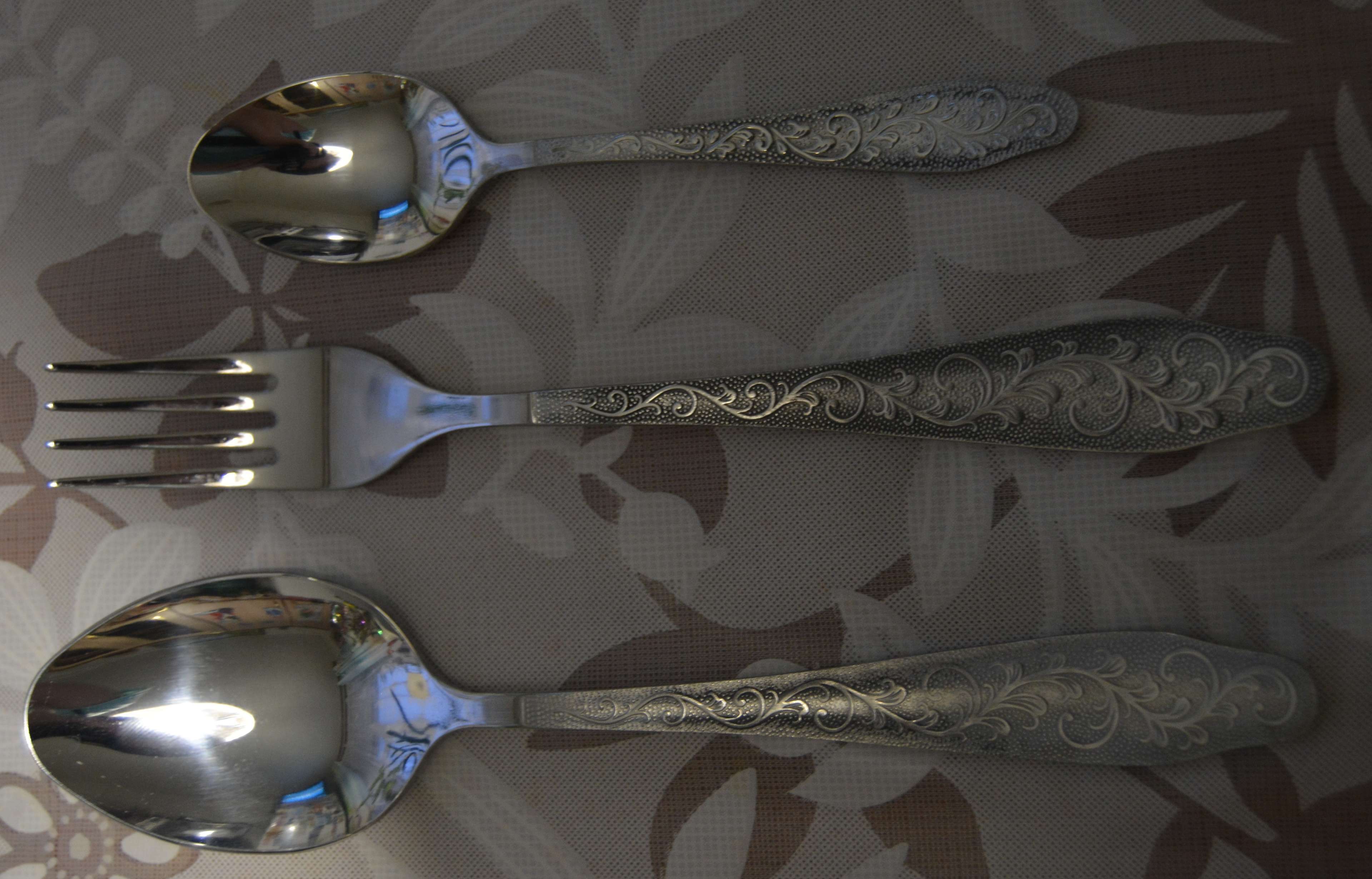 Фотография покупателя товара Ложка столовая «Дубрава», толщина 2 мм, цвет серебряный - Фото 1