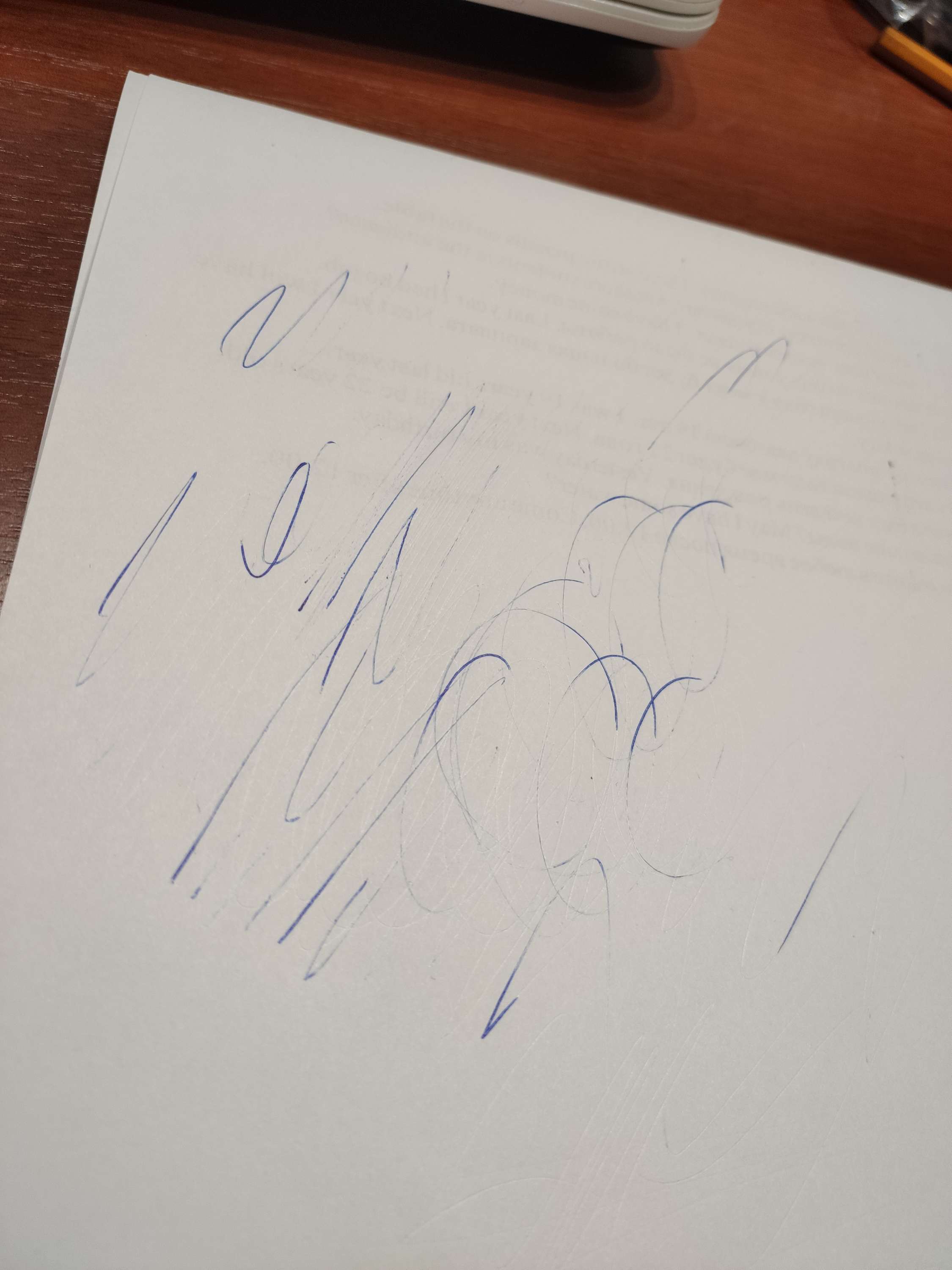 Фотография покупателя товара Ручка гелевая "Кристалл" 0.38 мм, синий, корпус прозрачный, безстержневая, игольчатый пишущий узел