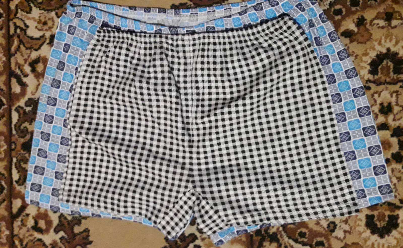 Фотография покупателя товара Трусы мужские шорты, цвет МИКС, размер 56-58 - Фото 1