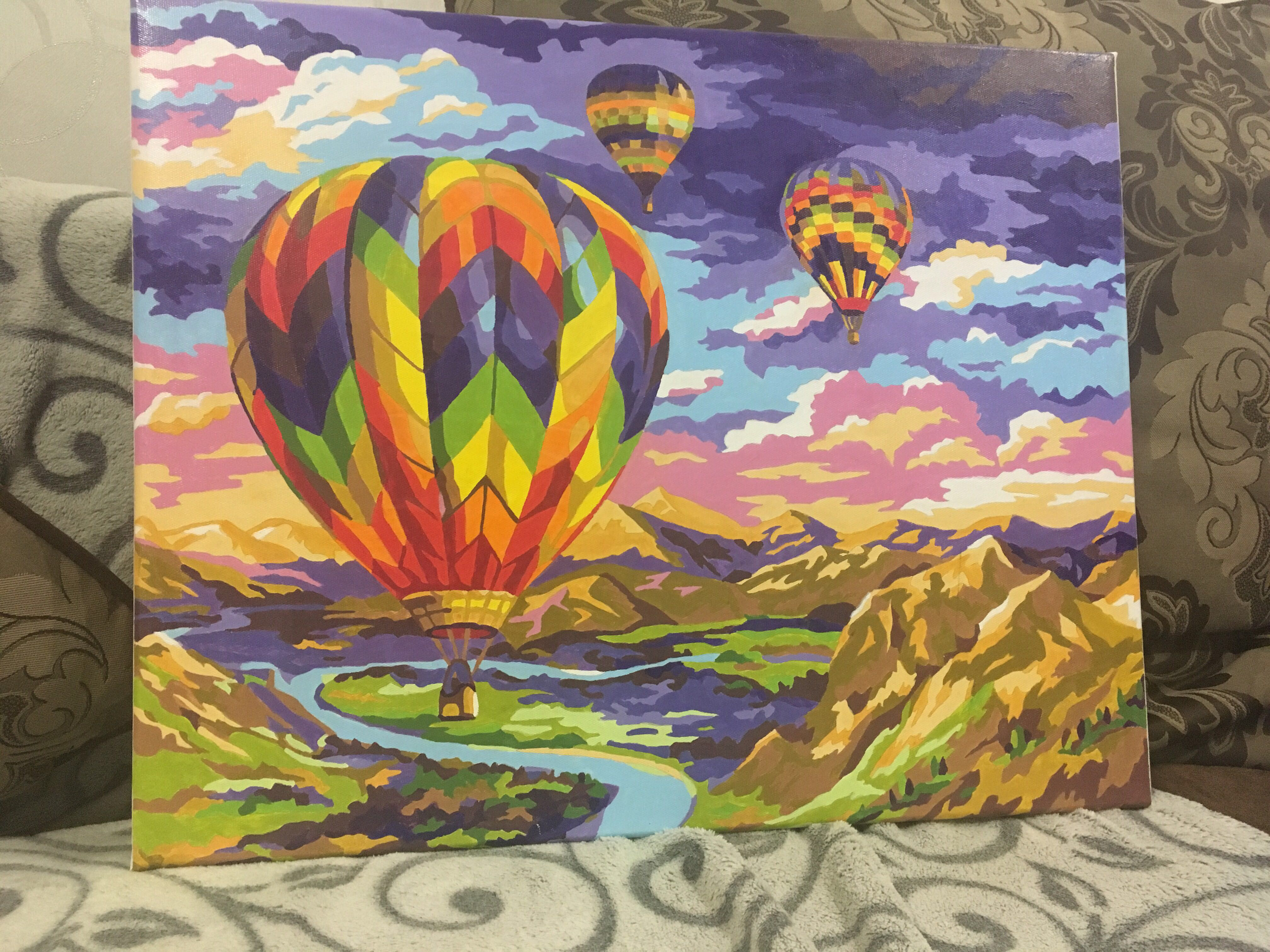 Фотография покупателя товара Картина по номерам «Полёт» 40х50 см - Фото 4