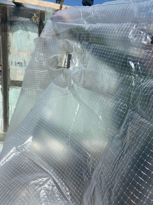 Фотография покупателя товара Плёнка армированная Greengo, полиэтиленовая с леской, 10 × 2 м, толщина 240 мкм, УФ-стабилизированная - Фото 3