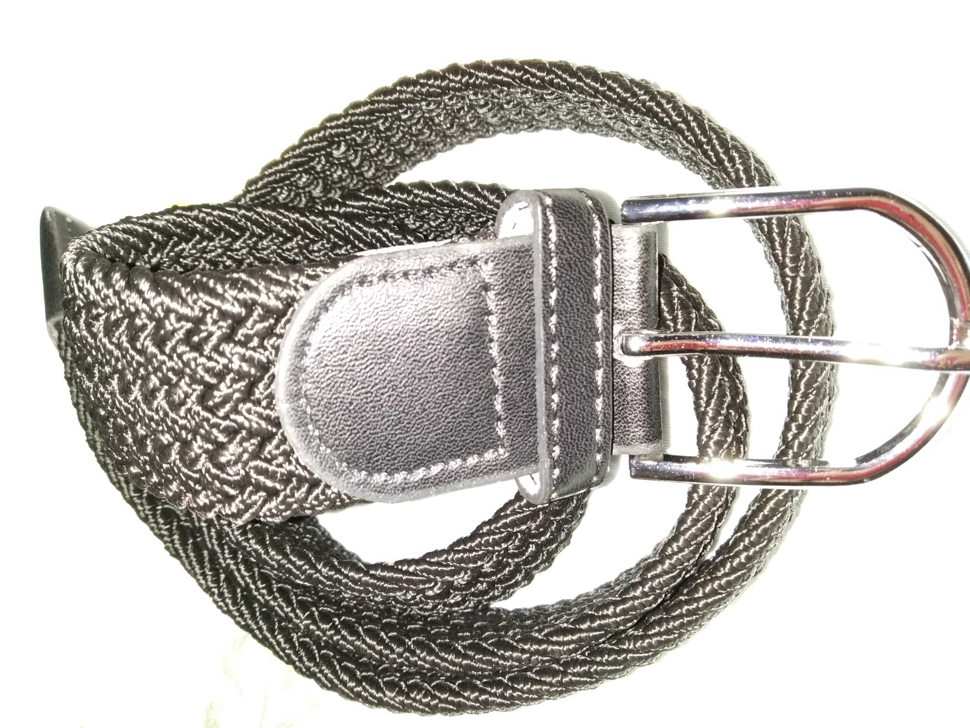 Фотография покупателя товара Ремень женский, ширина 3,5 см, пряжка металл, цвет чёрный - Фото 2