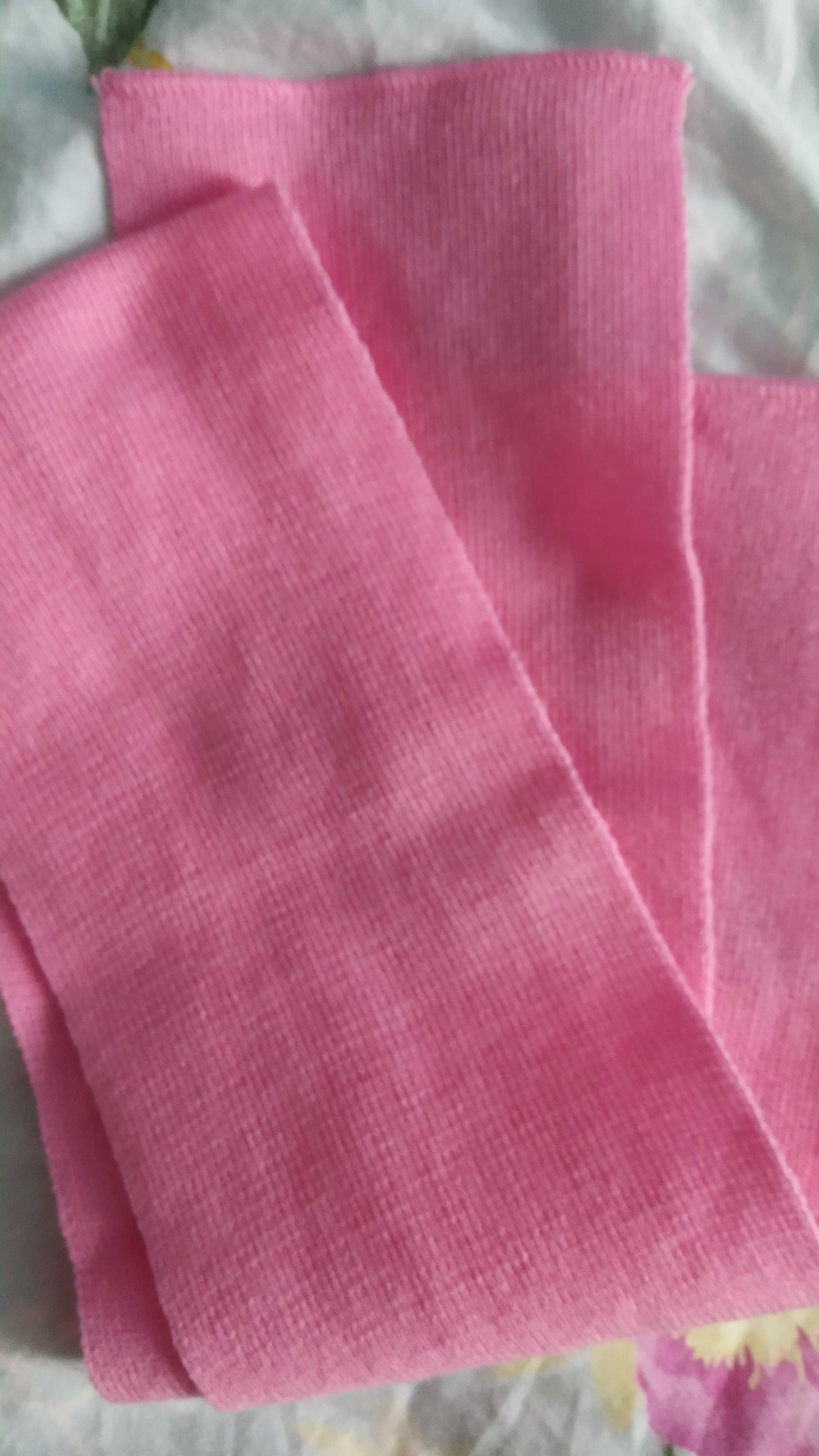 Фотография покупателя товара Шарф для девочки, размер 110 х13 см, цвет розовый - Фото 1