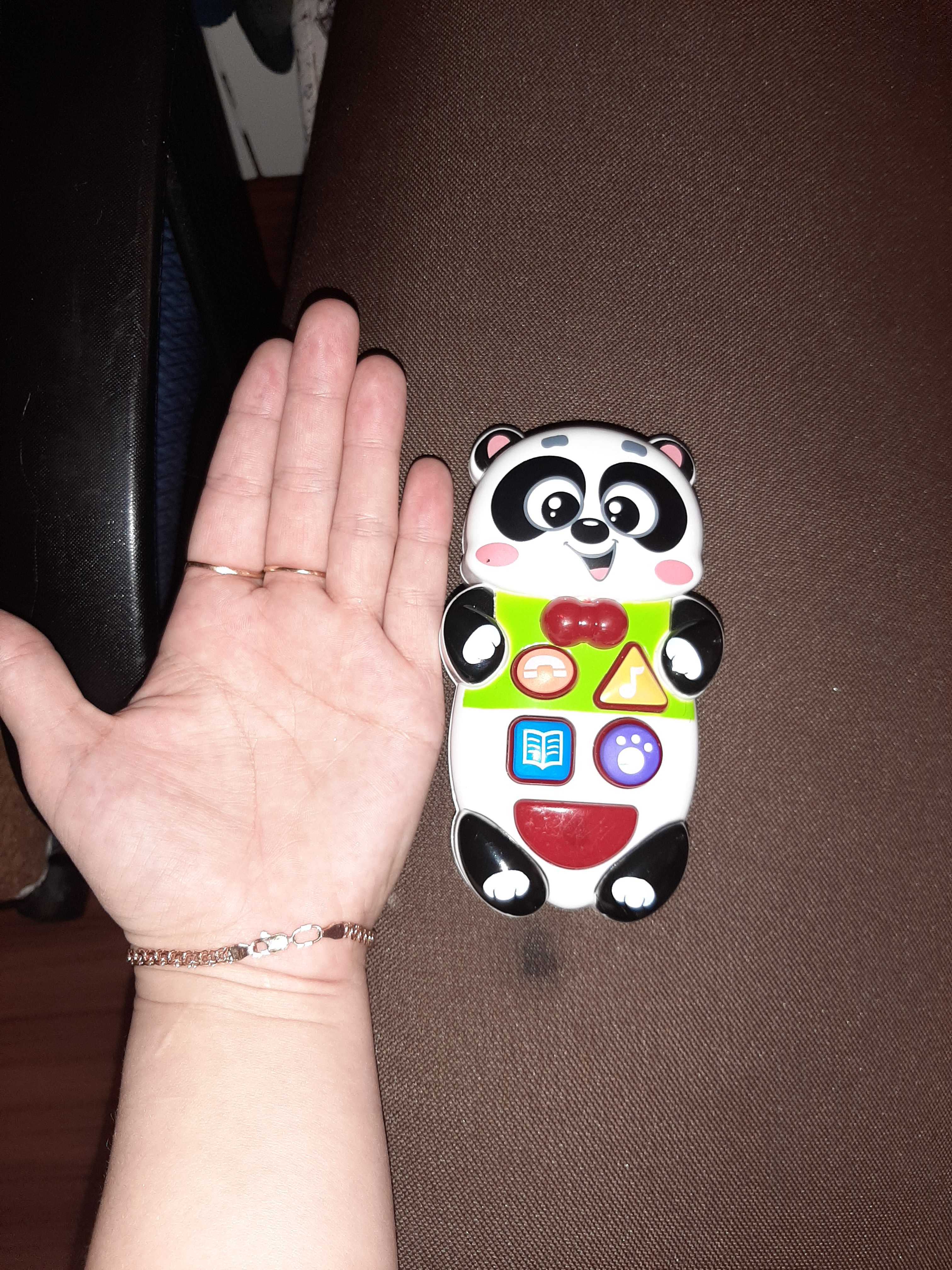 Фотография покупателя товара Музыкальная развивающая игрушка «Забавные зверята: Панда», русская озвучка, световые эффекты