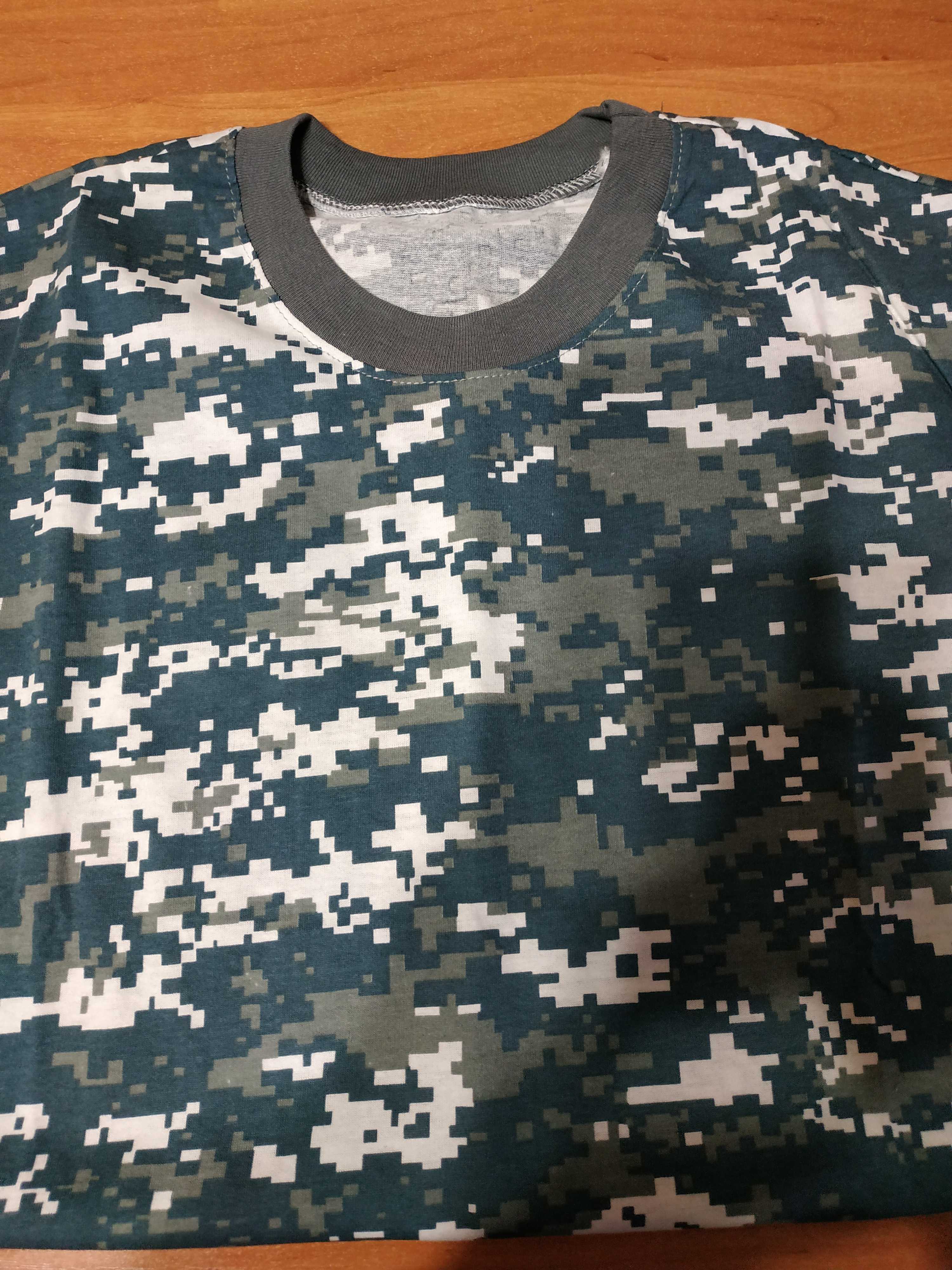 Фотография покупателя товара Футболка мужская, цвет камуфляж, размер 48 - Фото 1