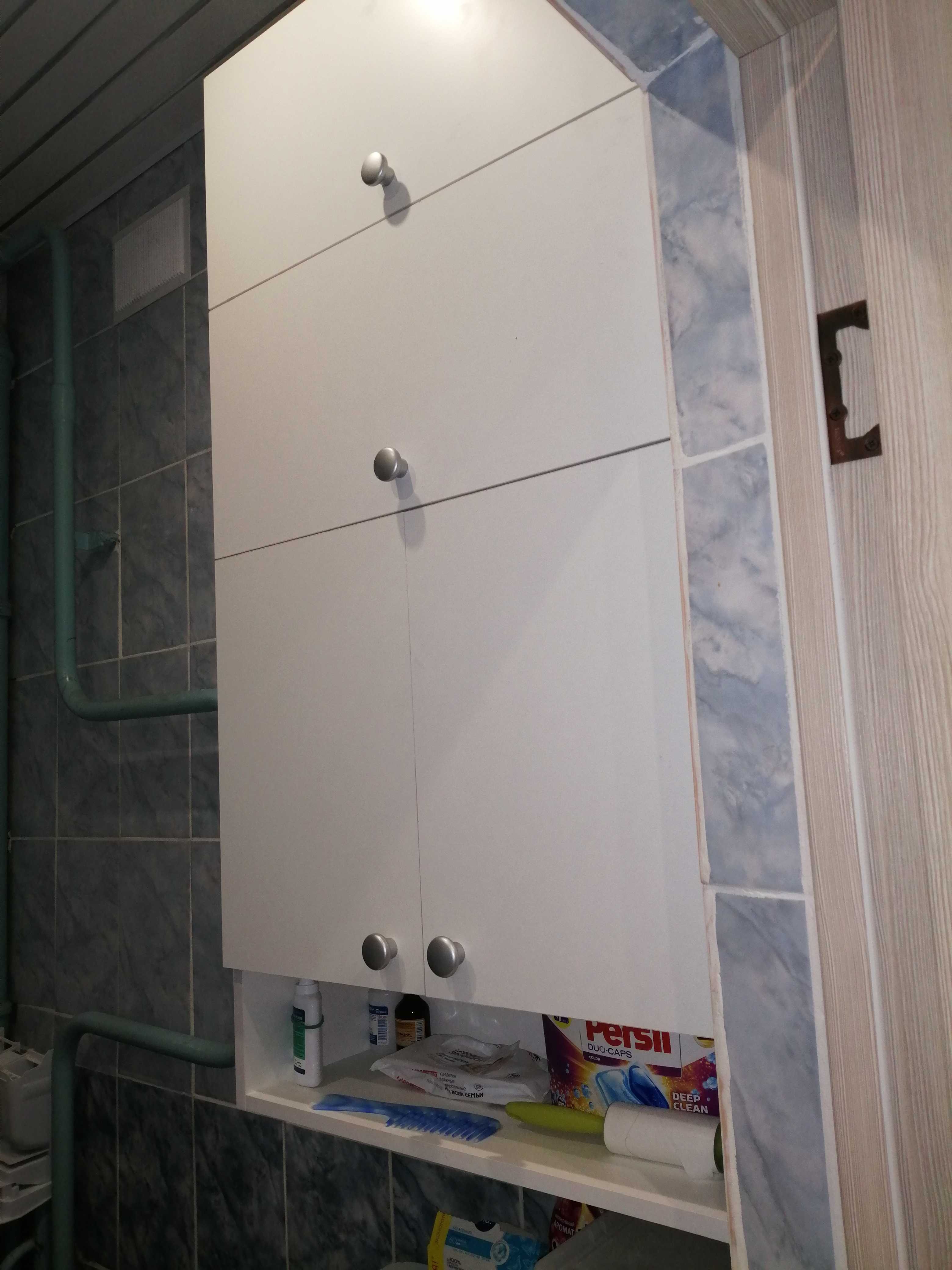 Фотография покупателя товара Шкаф подвесной для ванной комнаты,  60 х 24 х 120 см - Фото 36