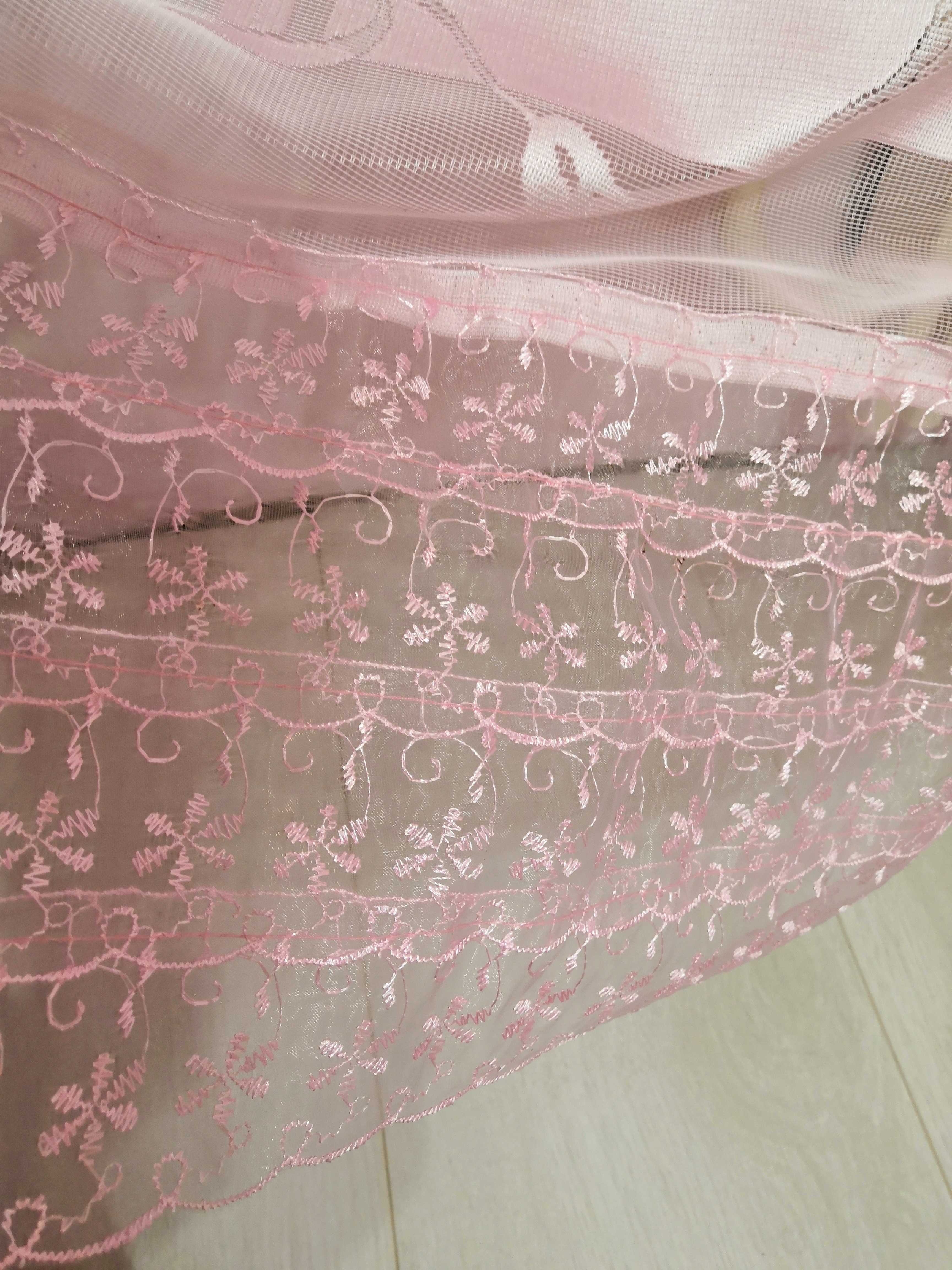 Фотография покупателя товара Кружево органза, 65 мм × 14 ± 1 м, цвет розовый - Фото 2