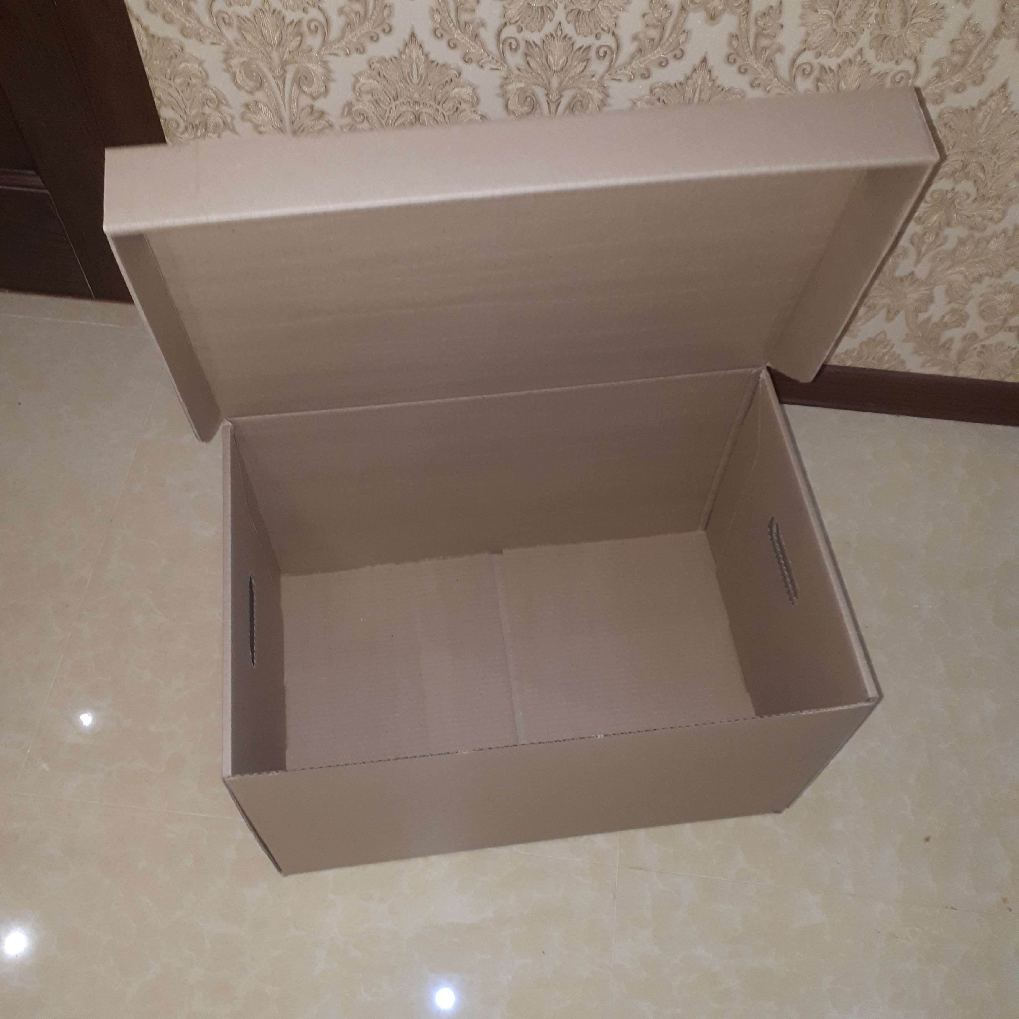 Фотография покупателя товара Коробка для хранения, бурая, 48 х 32,5 х 29,5 см - Фото 39
