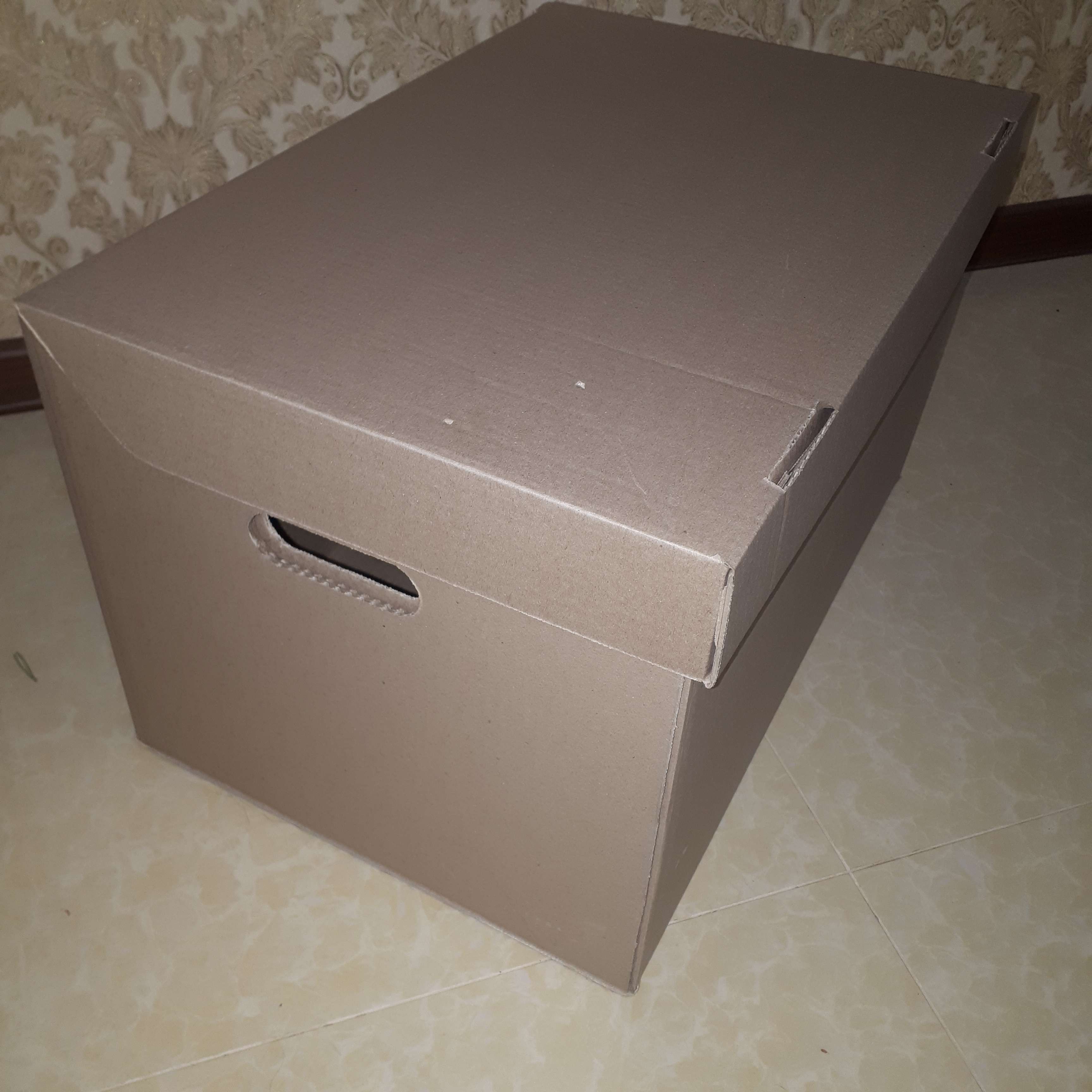Фотография покупателя товара Коробка для хранения, бурая, 48 х 32,5 х 29,5 см - Фото 40