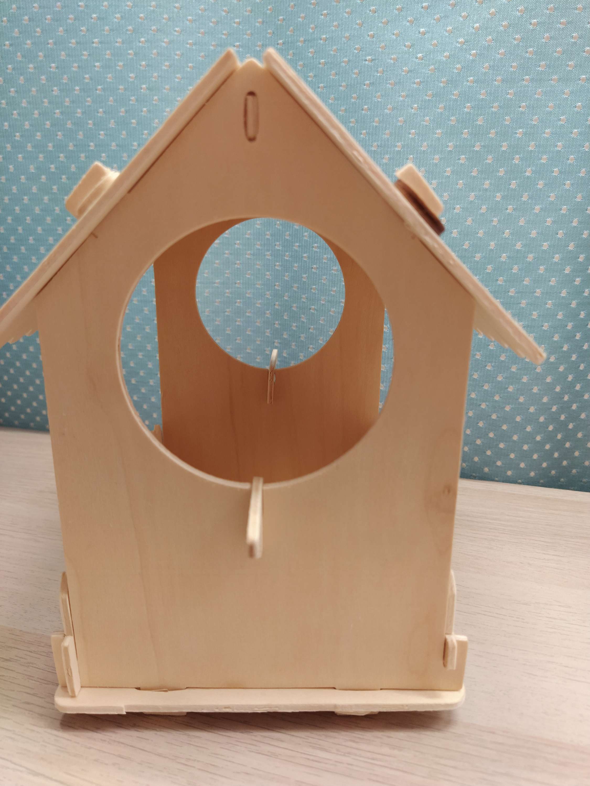 Фотография покупателя товара 3D-модель сборная деревянная Чудо-Дерево «Кормушка для птиц I» - Фото 1