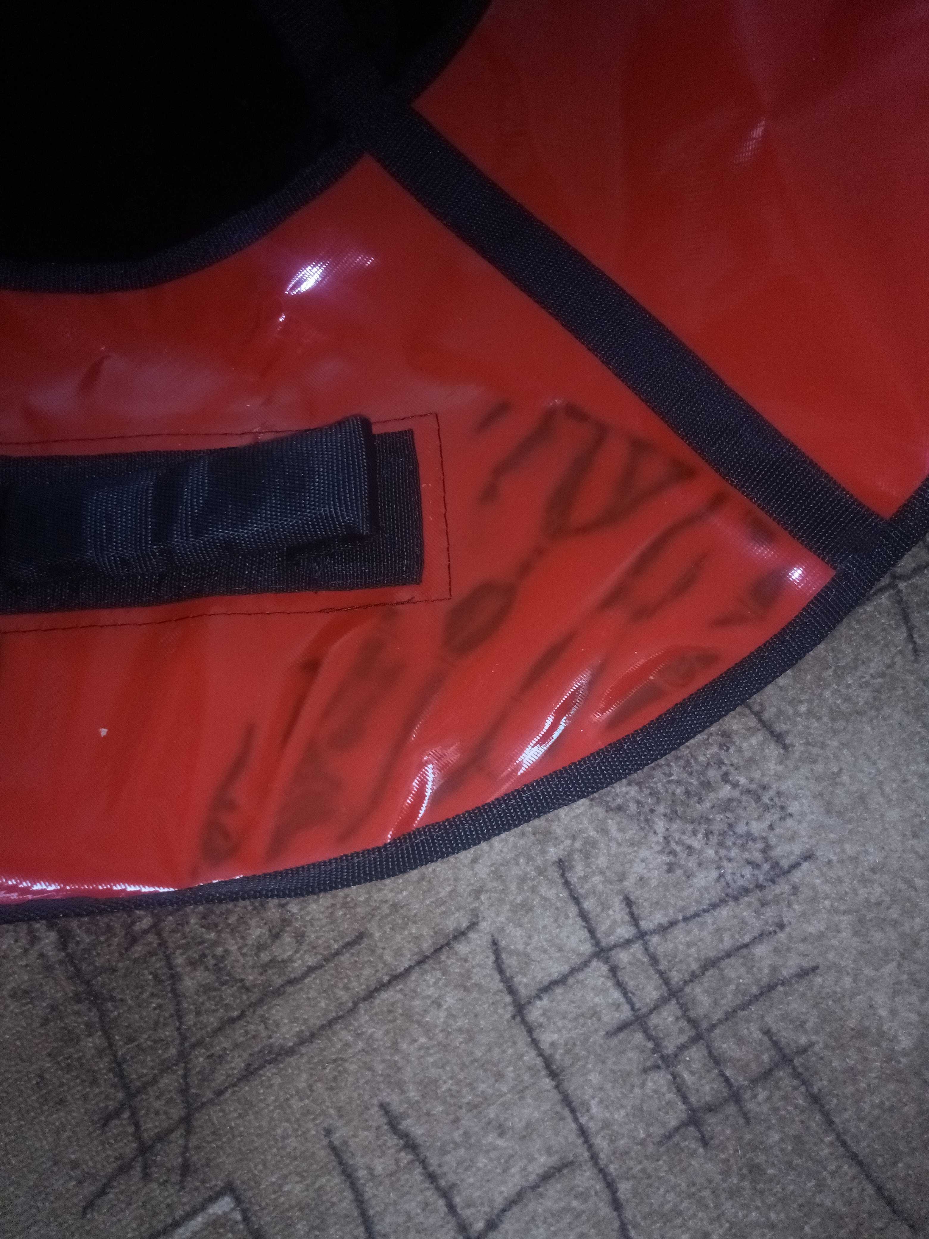 Фотография покупателя товара Санки-ватрушки ONLITOP, диаметр чехла 110 см, меховое сиденье, цвета МИКС - Фото 4