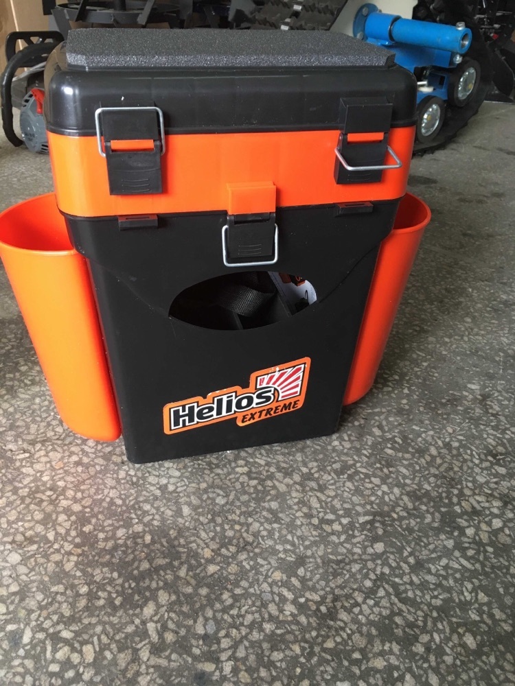 Фотография покупателя товара Ящик зимний Helios FishBox 10 л, цвет оранжевый