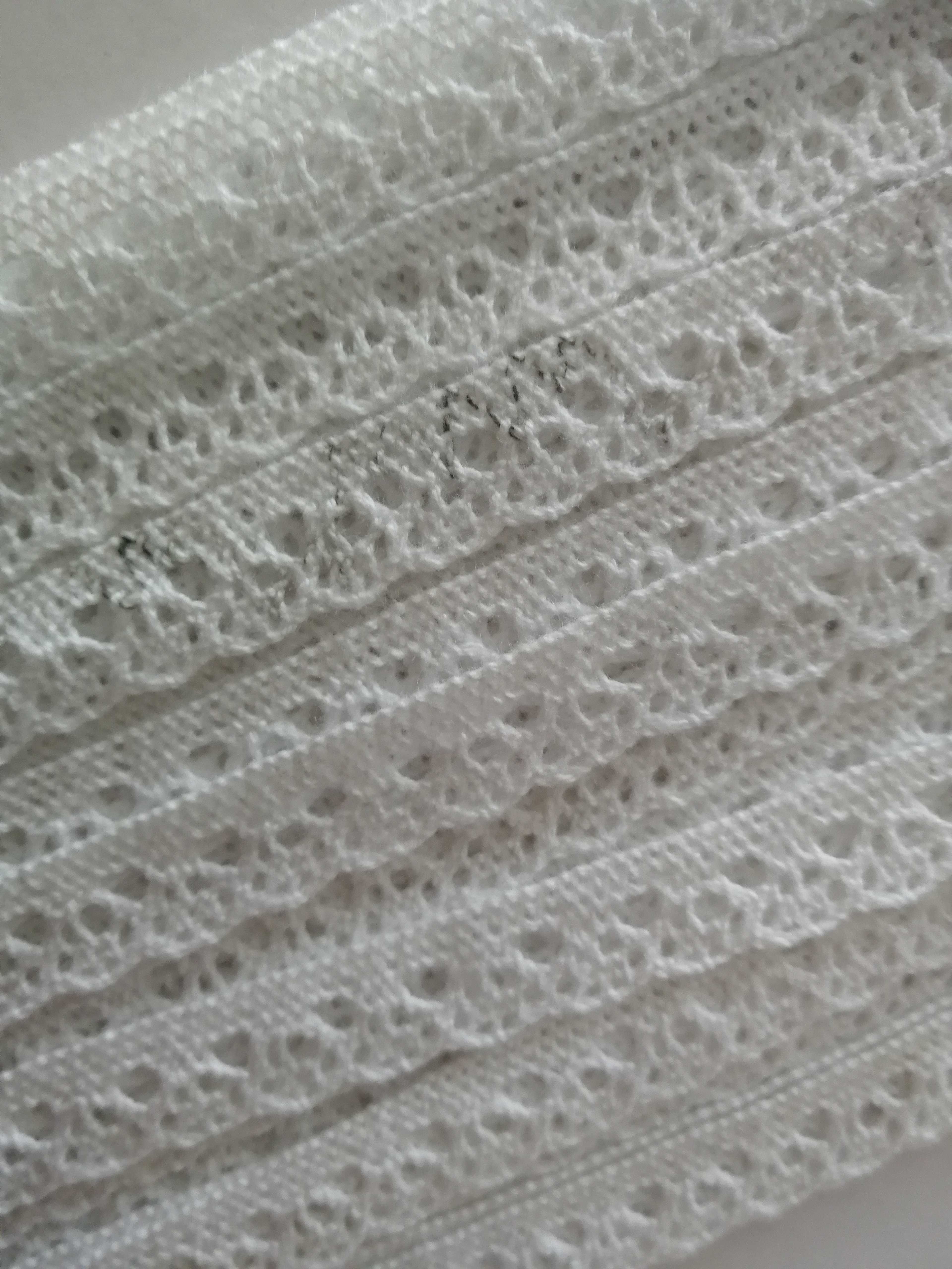 Фотография покупателя товара Кружево вязаное, 10 мм × 15 ± 1 м, цвет кипенно-белый