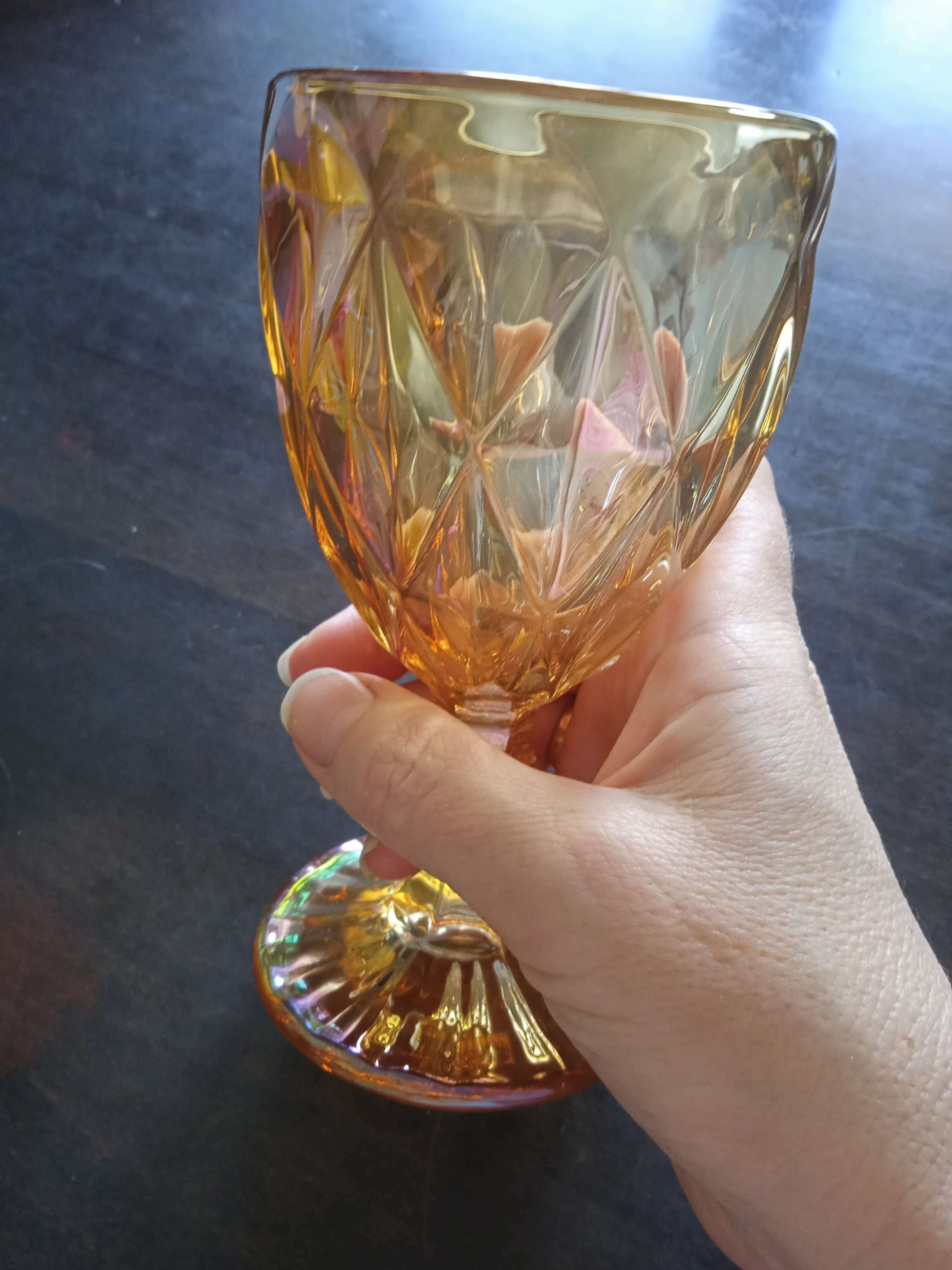 Фотография покупателя товара Бокал из стекла Magistro «Круиз», 250 мл, 8×15,3 см, цвет розовый - Фото 9