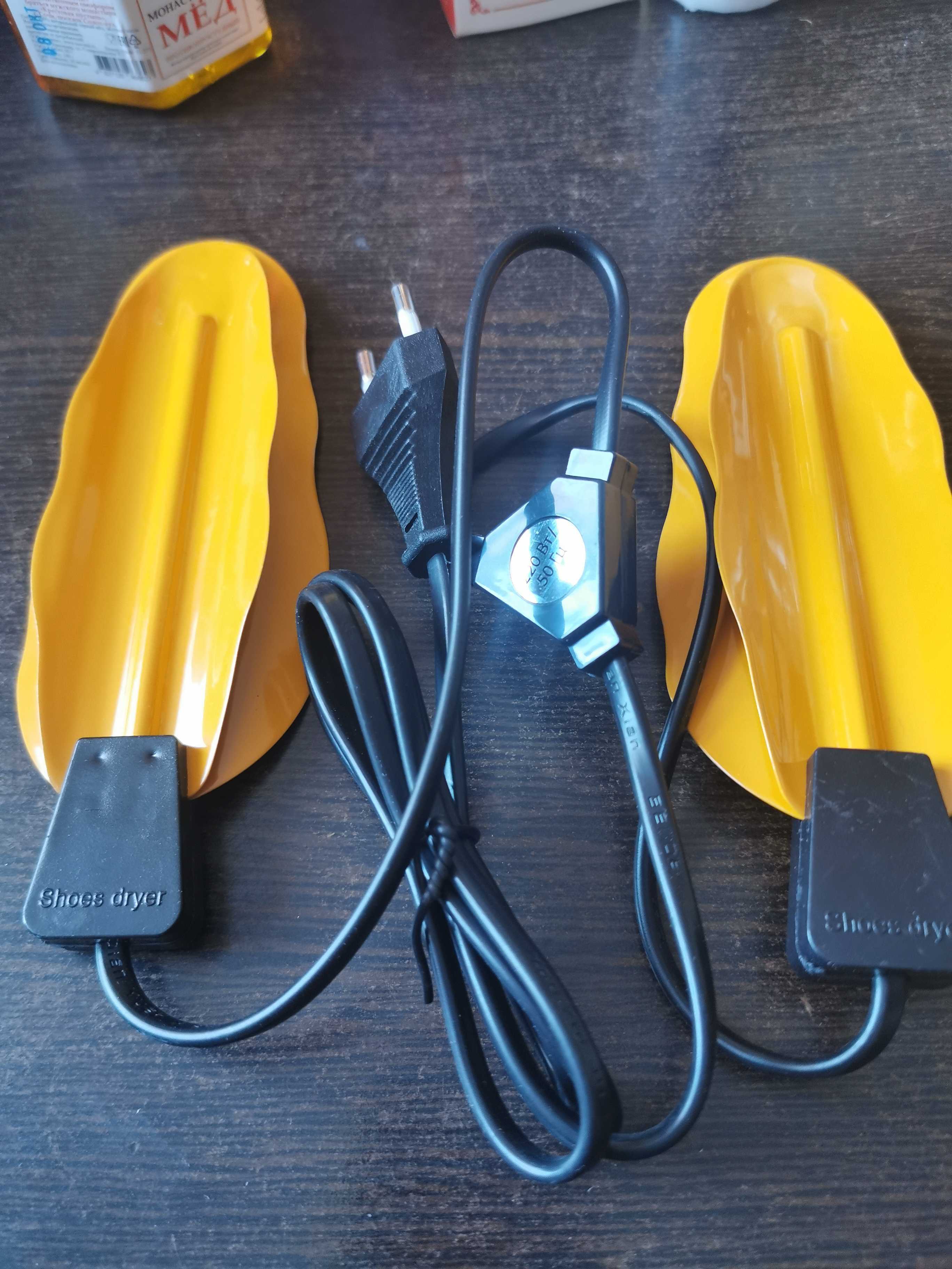 Фотография покупателя товара Сушилка для обуви Luazon LSO-06, 13 см, 12 Вт, индикатор, жёлтая - Фото 1