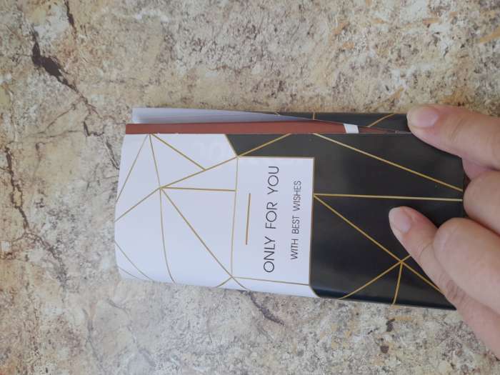 Фотография покупателя товара Обёртка для шоколада, кондитерская упаковка «Only for you», 18.2 х 15.5 см - Фото 2