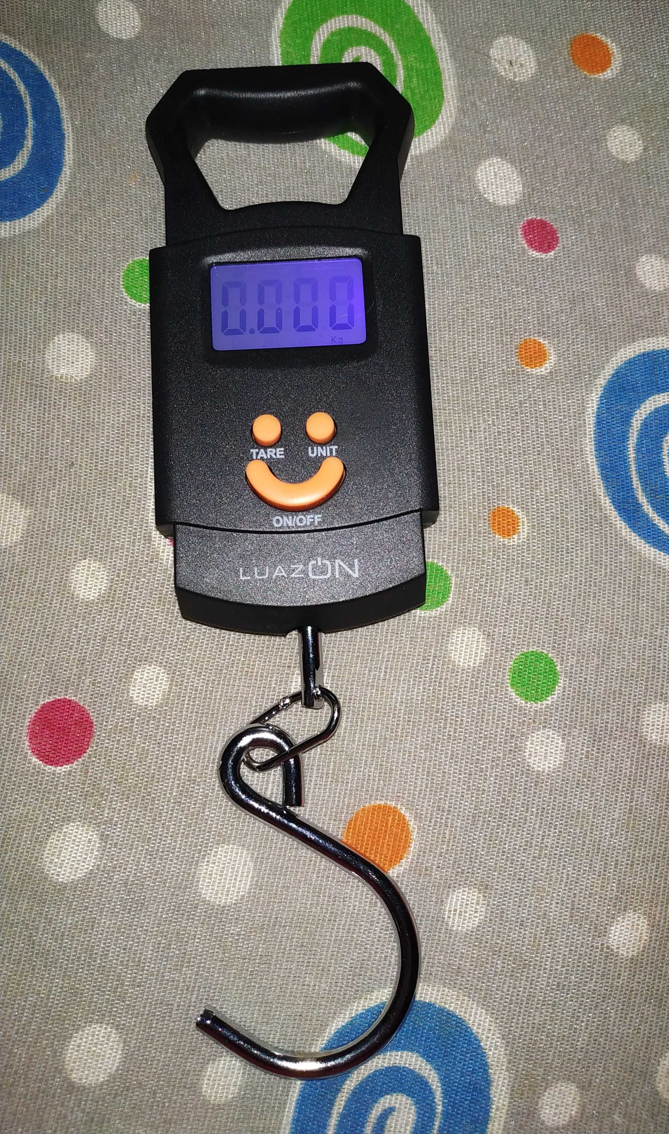 Фотография покупателя товара Безмен Luazon LV-501, электронный, до 50 кг, МИКС
